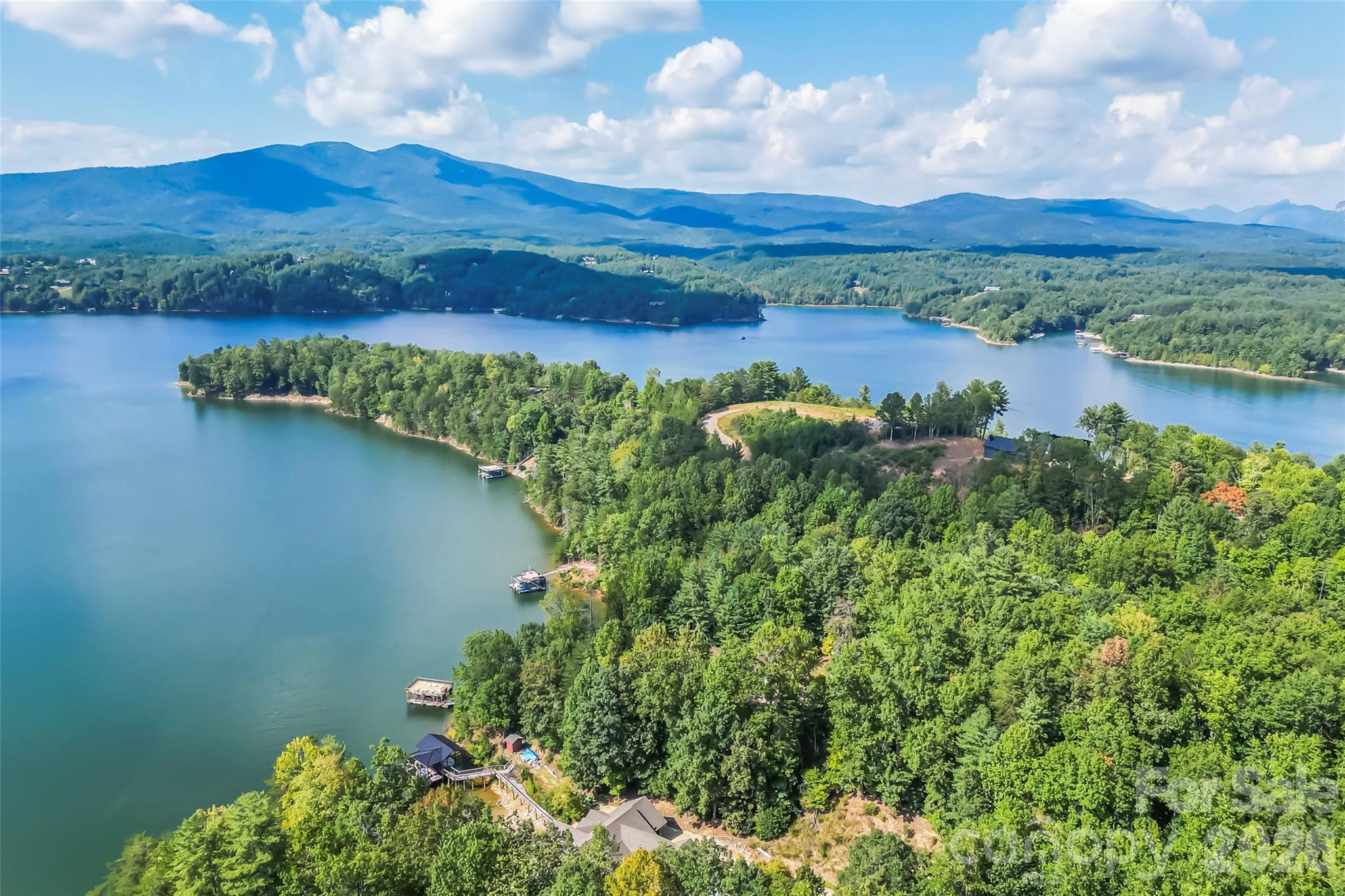360° Blue Ridge Views on Lake James Waterfront