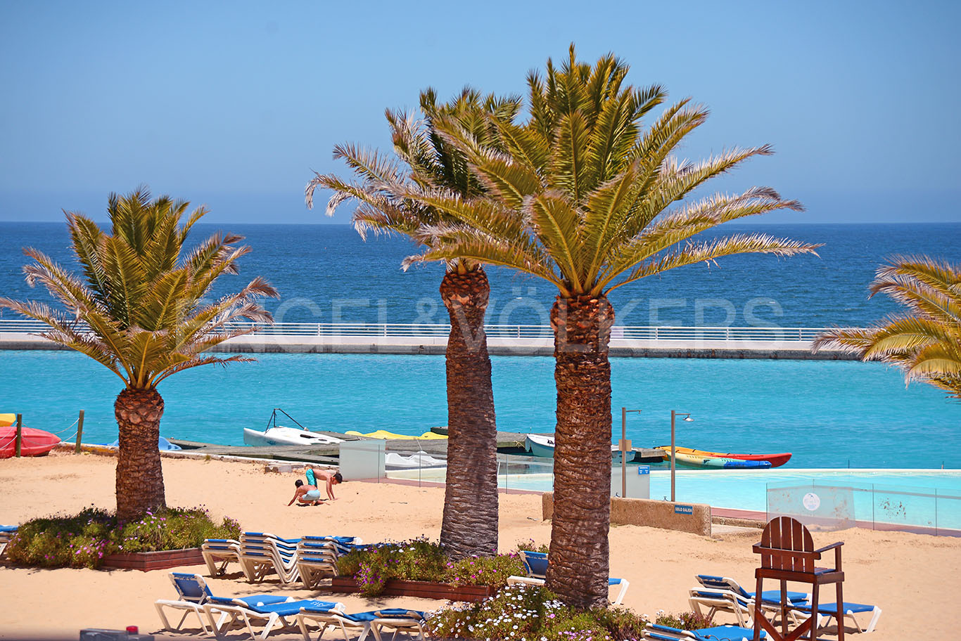 San Alfonso del Mar. Vista despejada al Mar