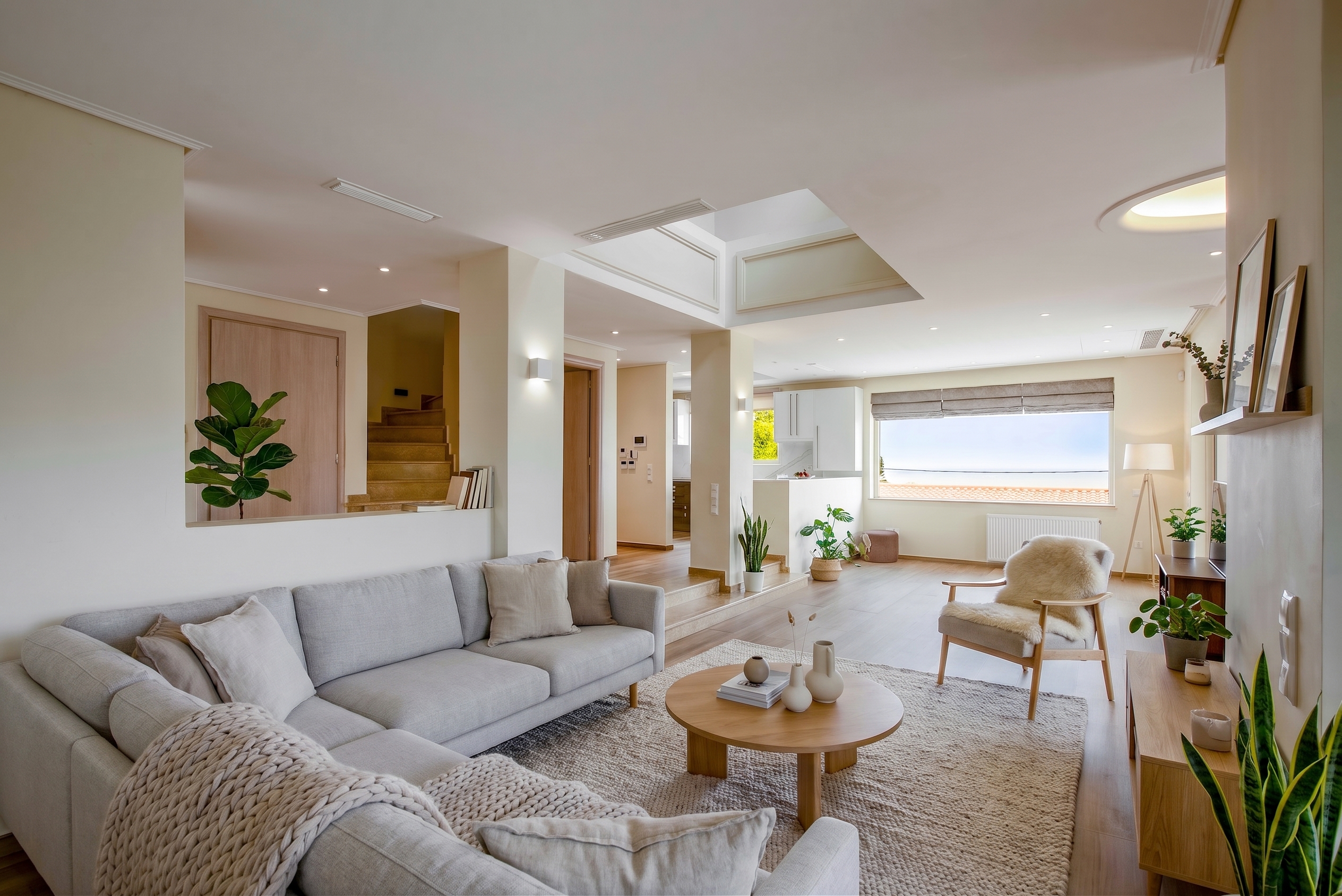 Spacious maisonette in a quiet area in lagonisi