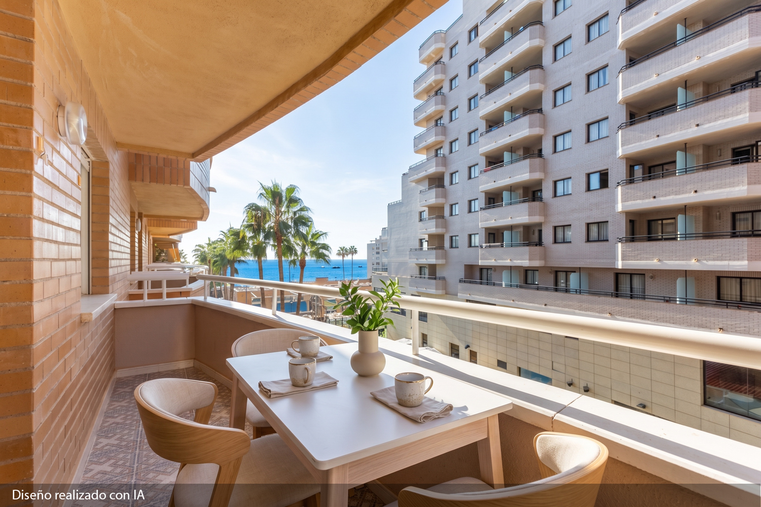 Apartamento en primera linea orientación Sur
