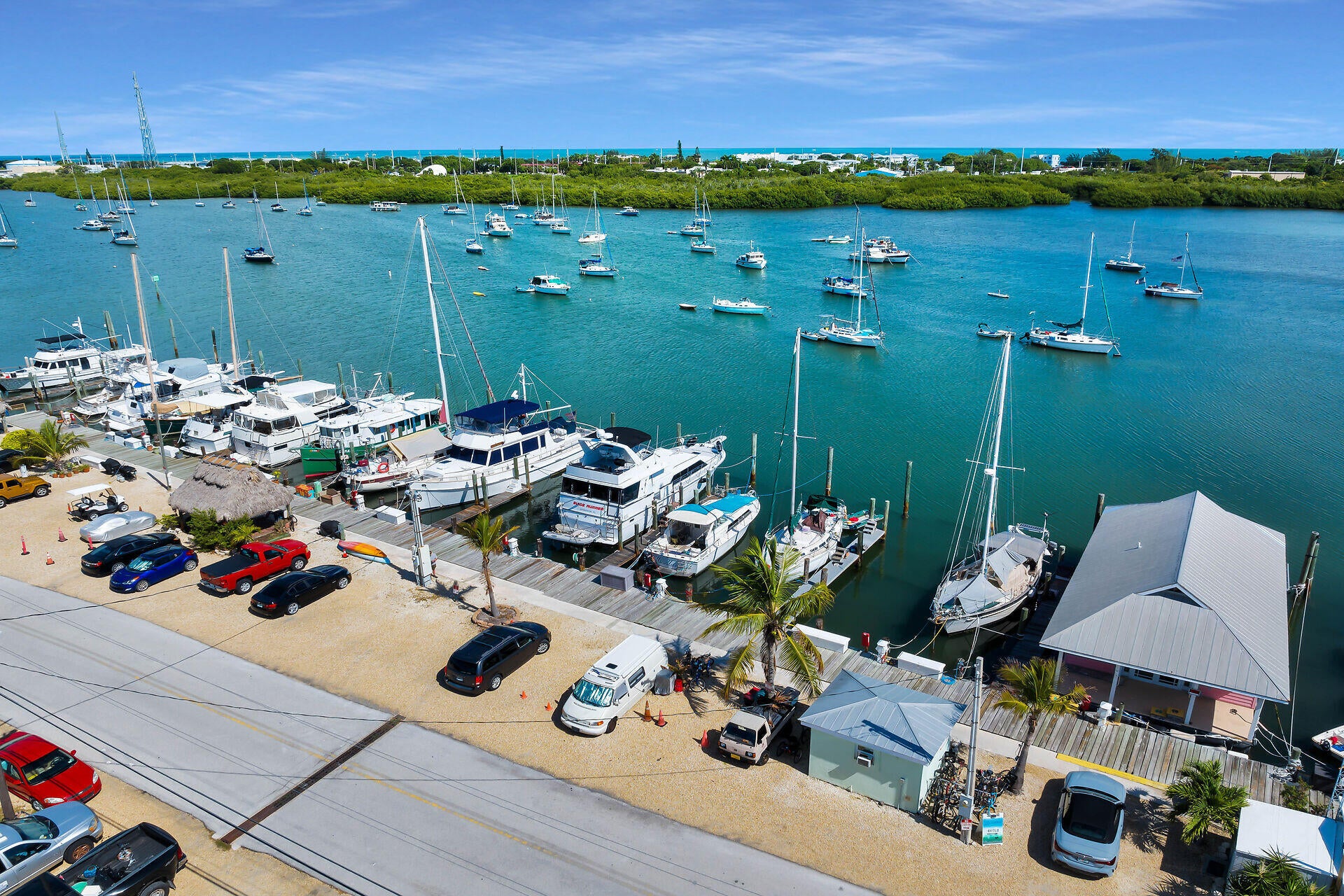 Rare 81' Live-Aboard Slip with Owned Bay Bottom