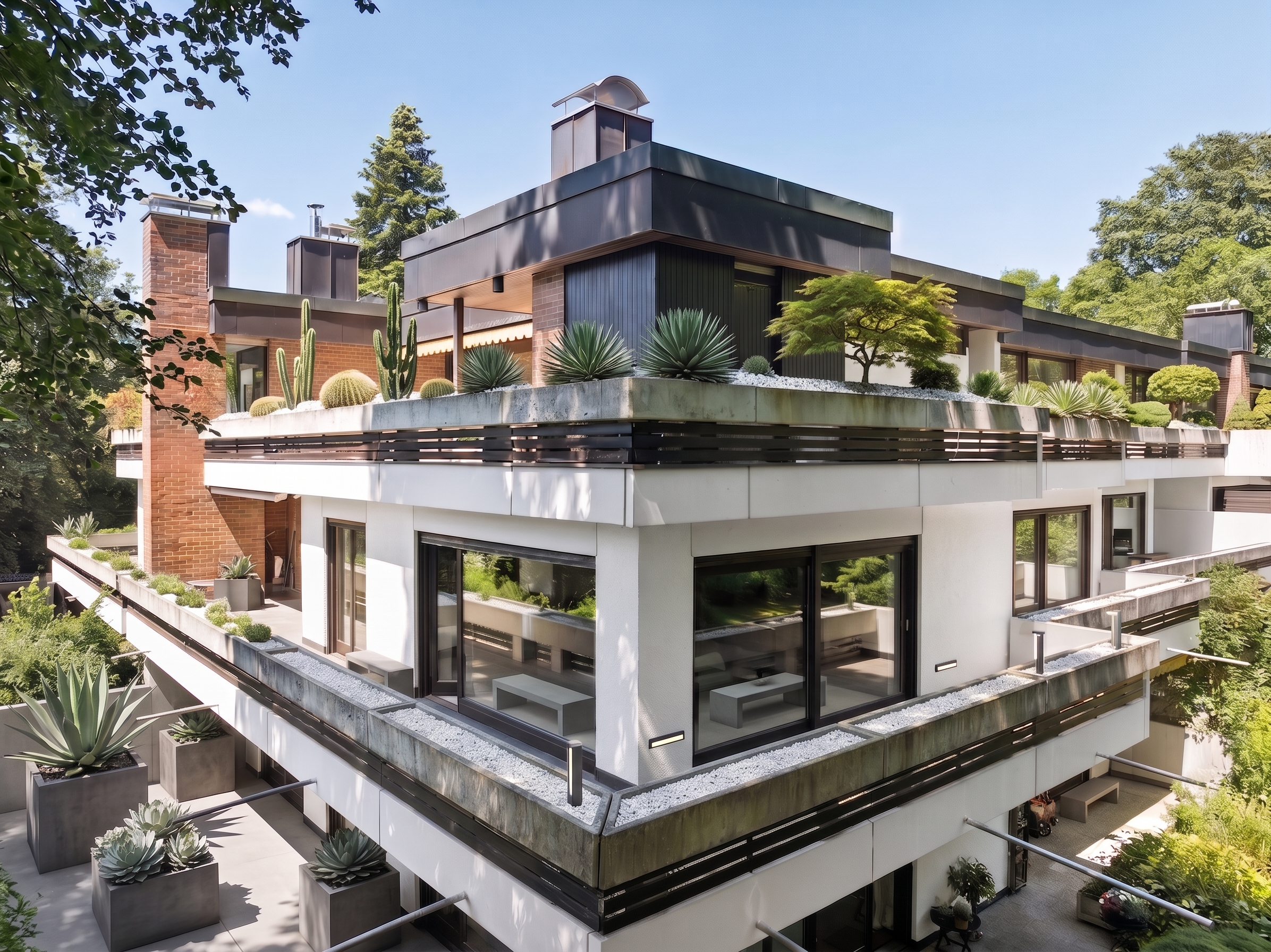Großzügige Terrassenwohnung auf parkähnlichem Grundstück