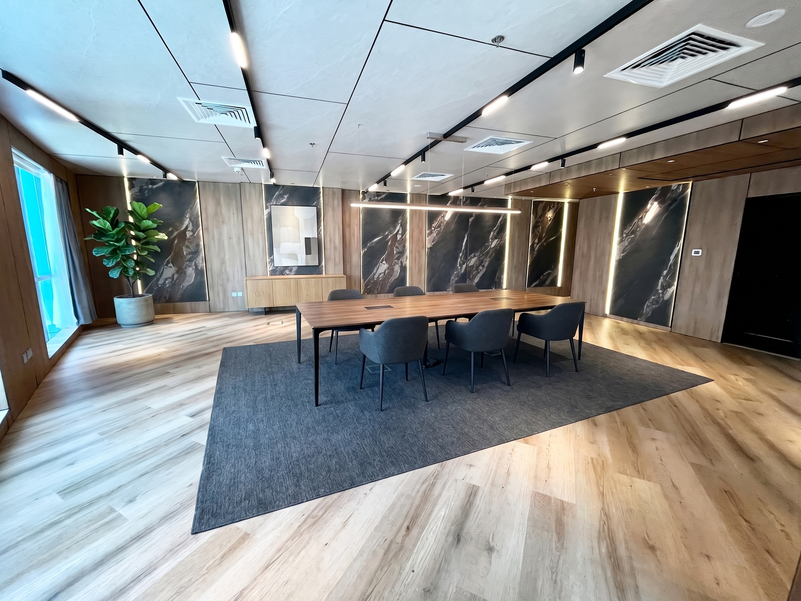 Spacious | Semi furnished | Bright Ambience