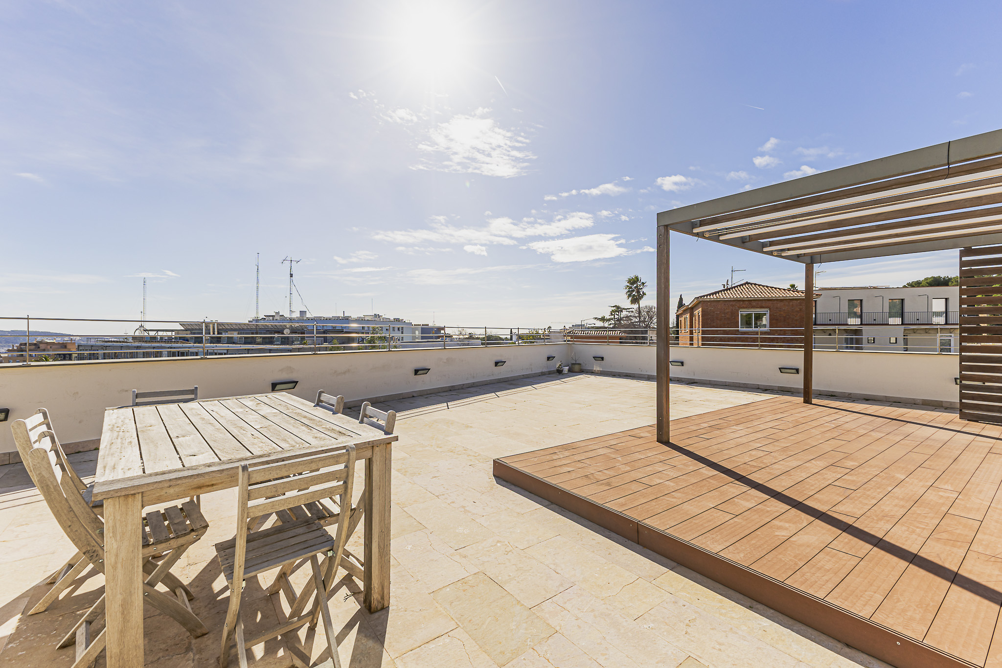 Propietat exclusiva amb terrassa panoràmica i vistes al mar a Sarrià