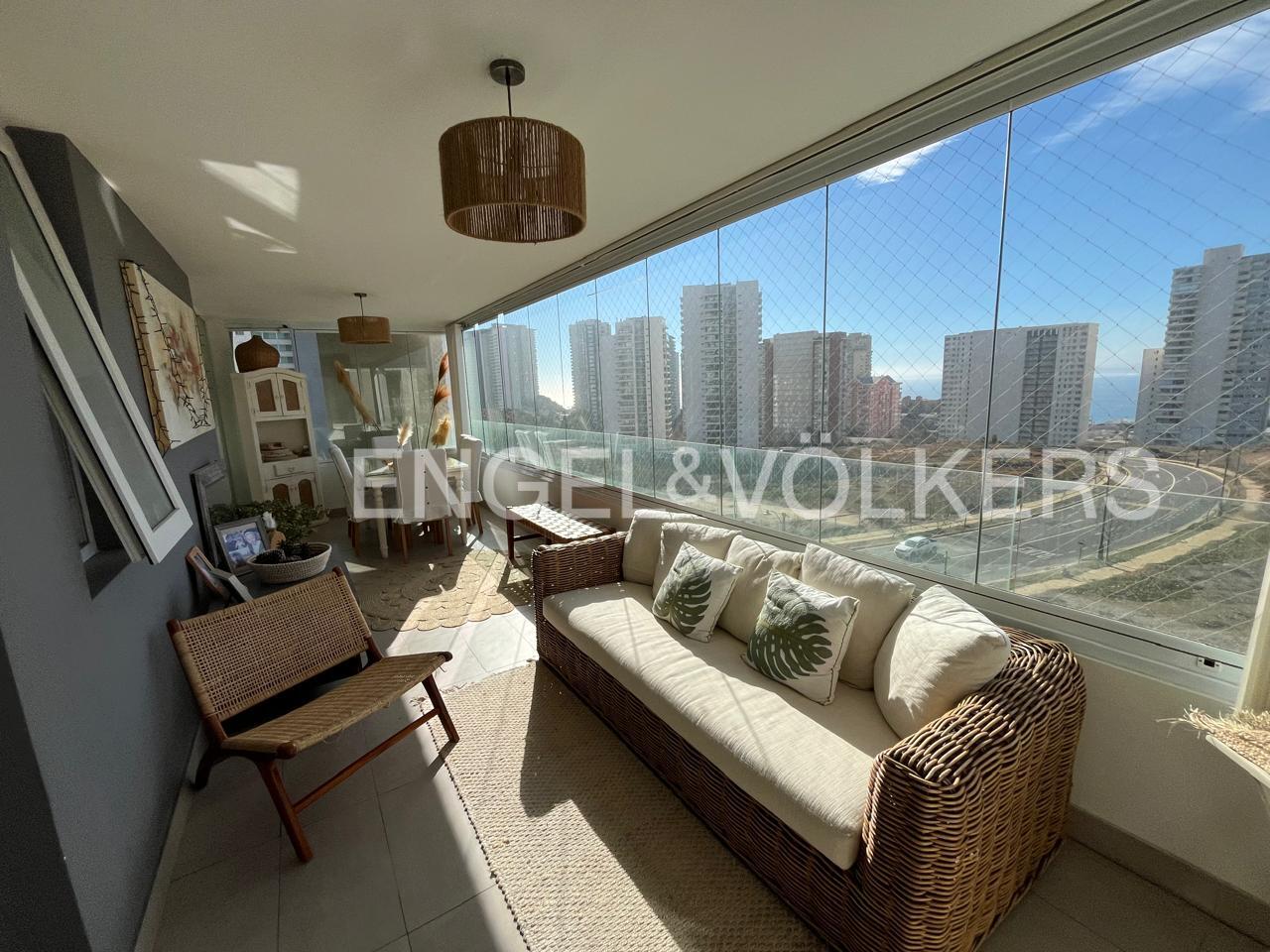 Cálido Departamento en Costa de Montemar