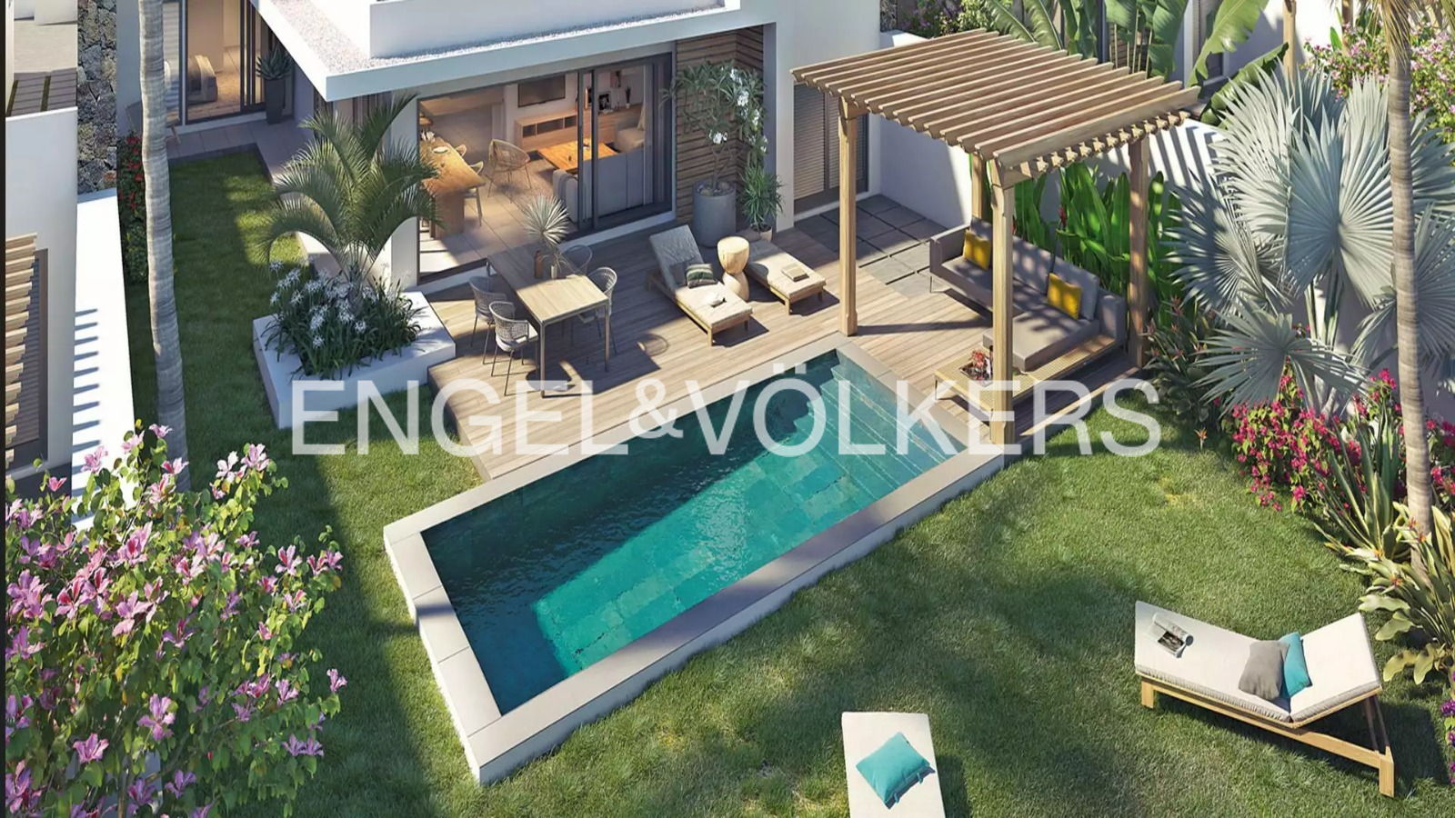 Modern 3-Bedroom Villa in Tamarin