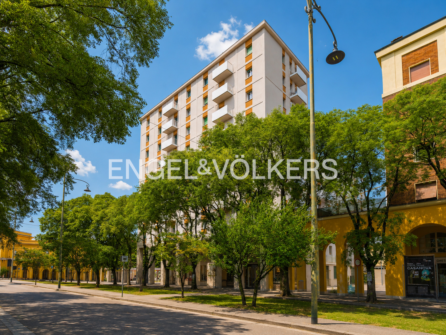 Renovated apartment on the sixth floor with two balconies