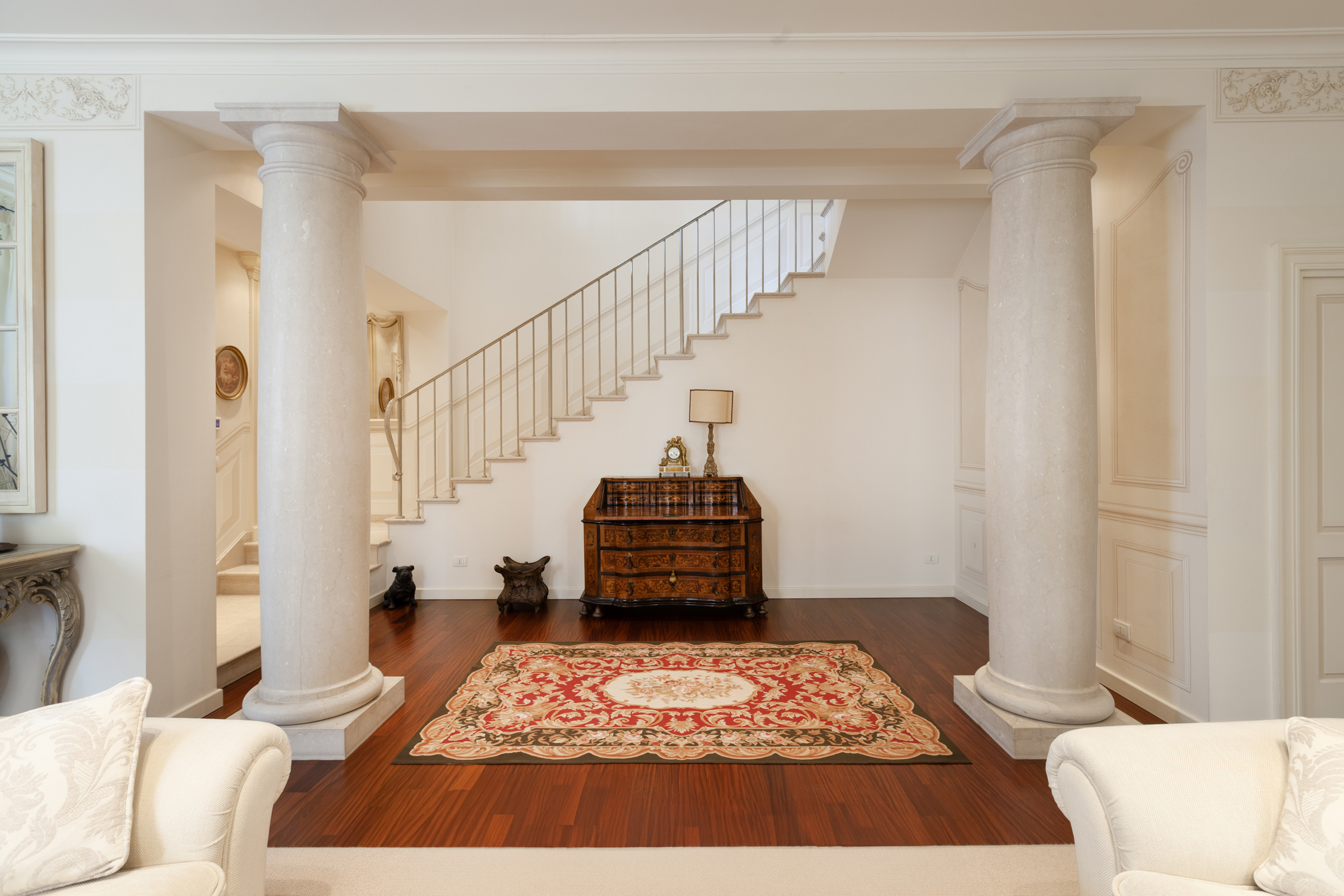 Beyond the threshold, a world of charm and peace