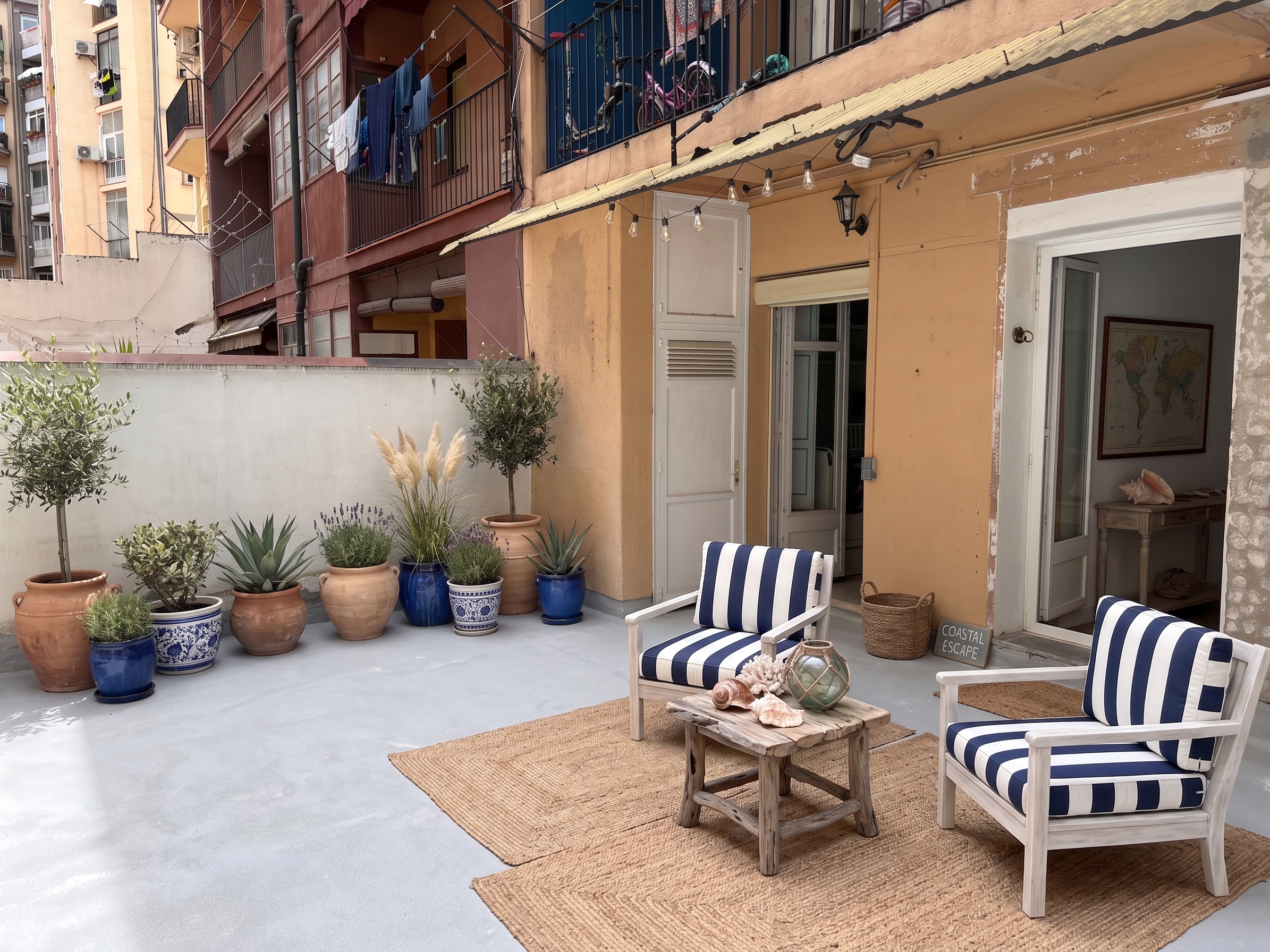 Spacious apartment with open views and terrace