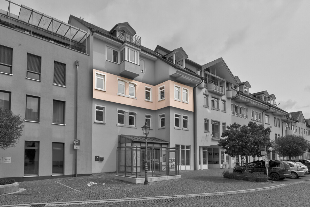 Repräsentative Büro- oder
Praxisräume mit flexiblen
Nutzungsmöglichkeiten im Herzen
von Waldshut