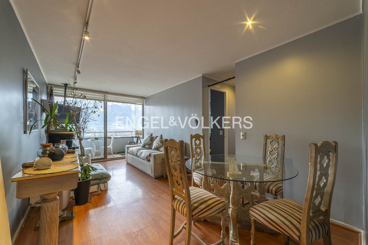 Departamento 2D 2B con terraza, vista a la cordillera | Pza. Egaña