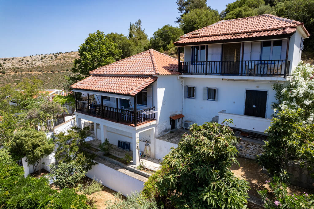 Double-detached house in a traditional settlement
