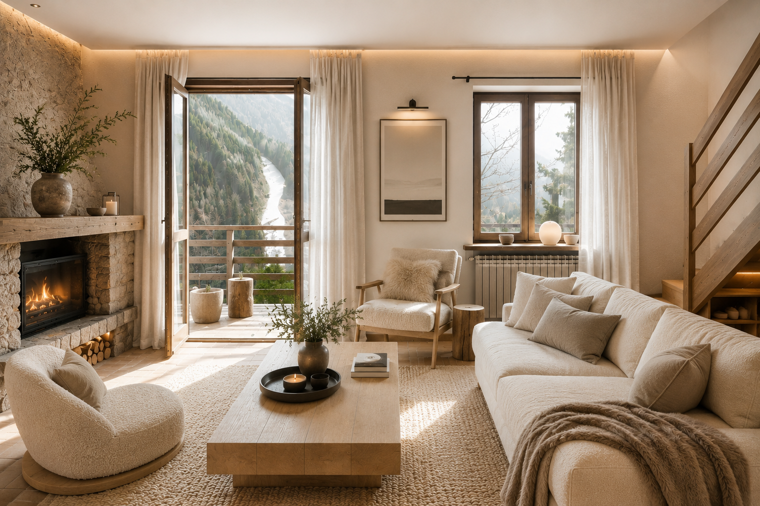 Villa in panoramic location [AI-modified]