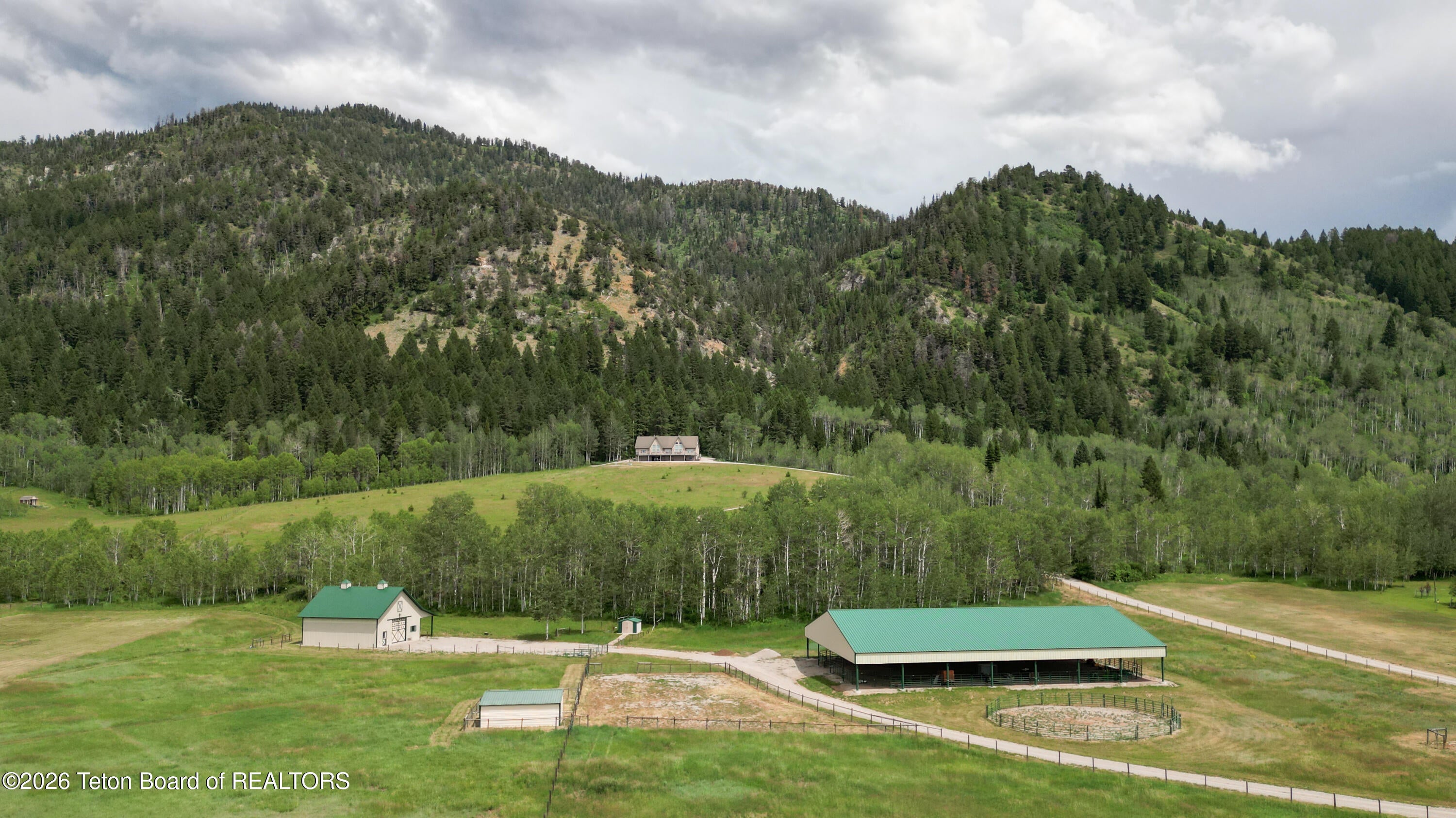 35-Acre Star Valley Legacy Estate Bordering National Forest