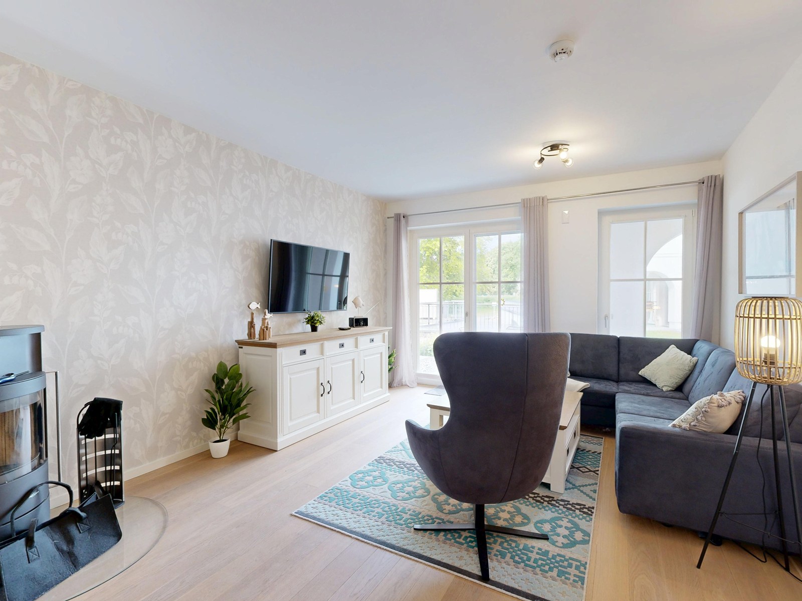 Die Ostsee zum Greifen nah - gemütliche Ferienwohnung mit Kamin