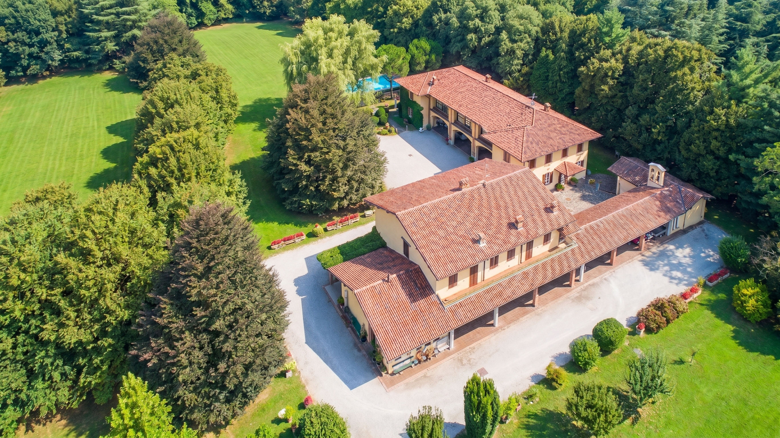 Ein Park, drei Residenzen: Historisches Anwesen in Italia