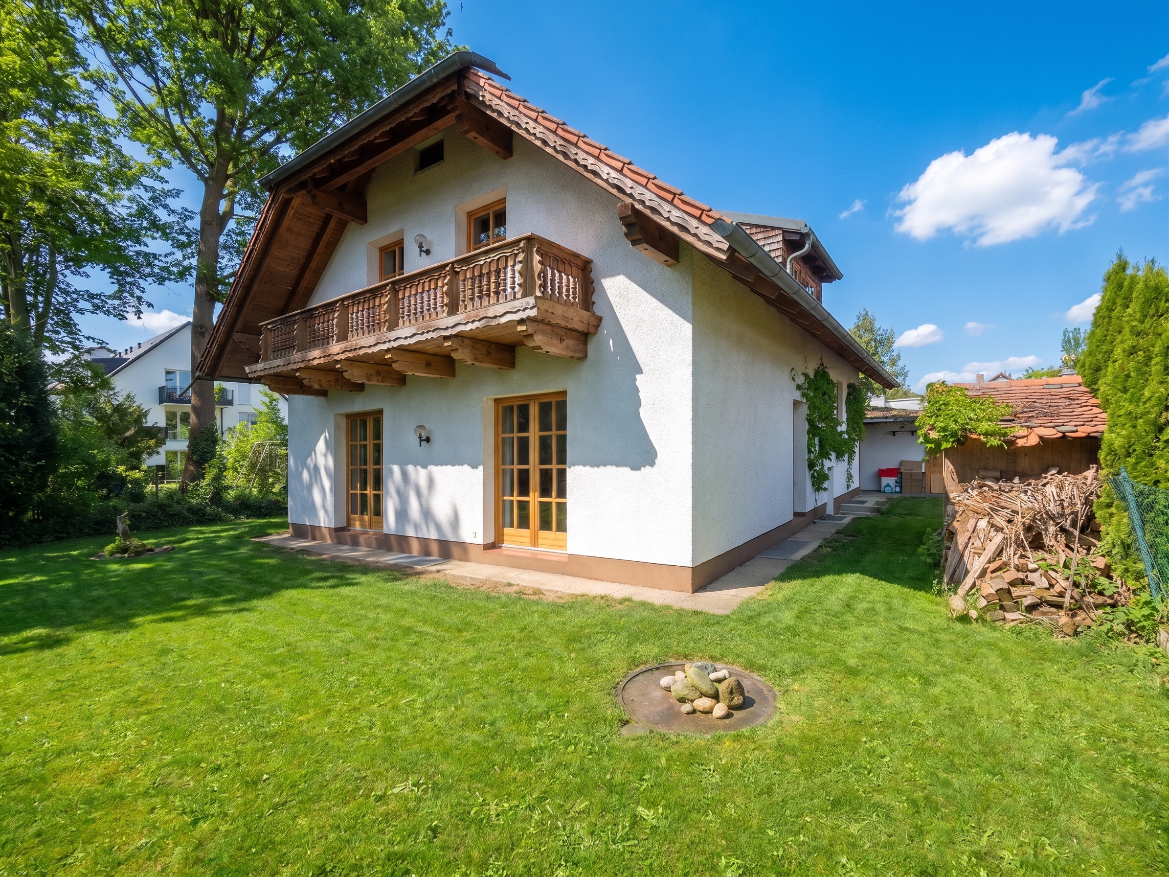 Single-family home with development potential – 
including space for another large dream home