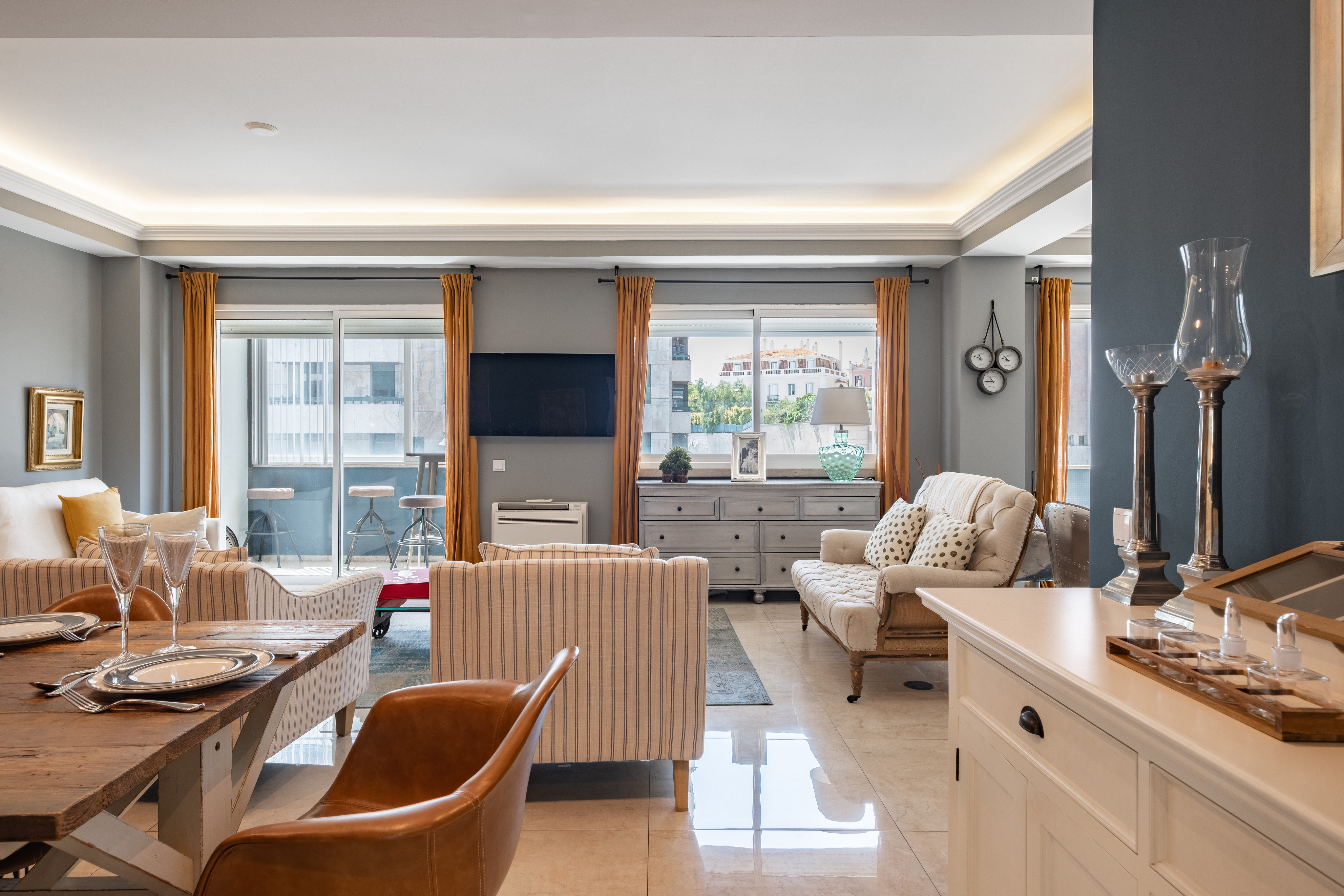 7 Room apartment with Panoramic View over the Tagus River