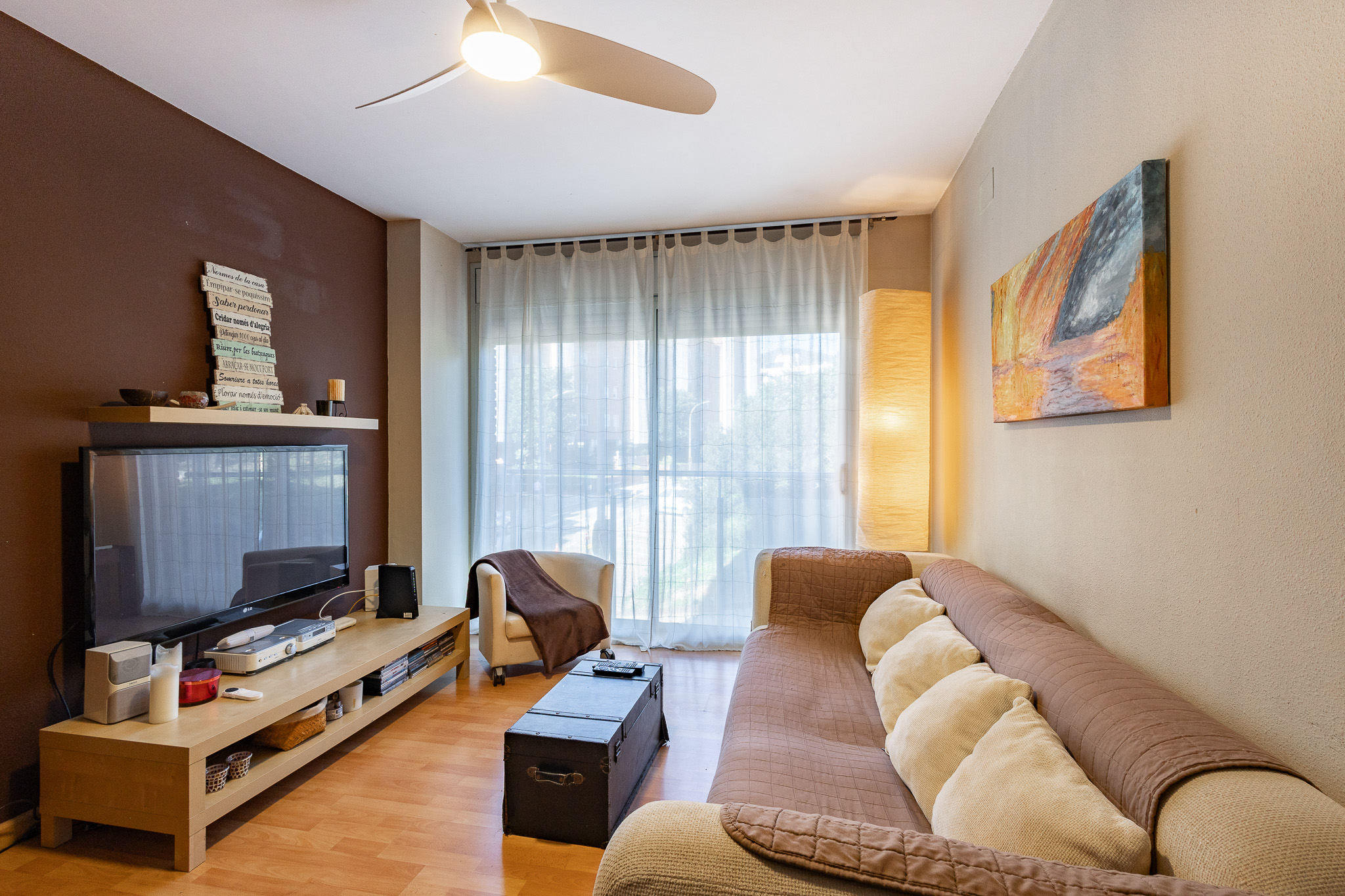Bright apartment with views