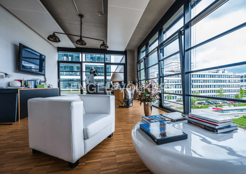 Loft-like and modern office architecture