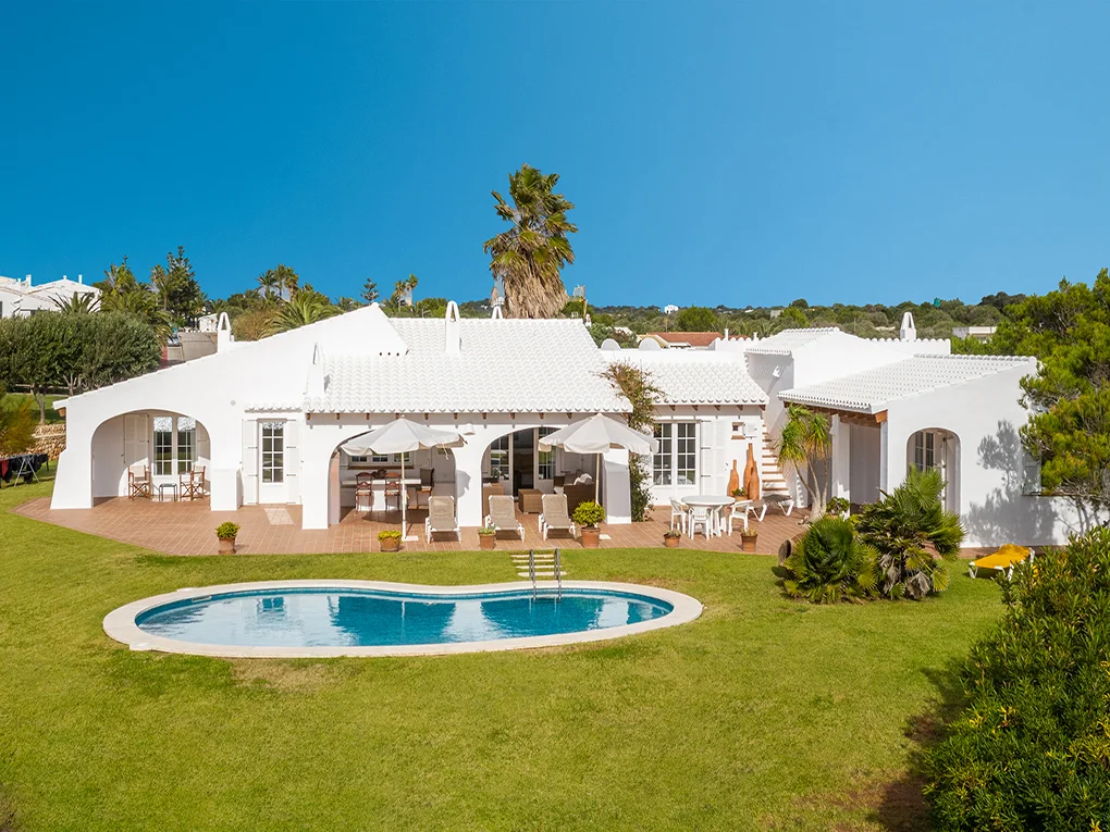Ferienvermietung - Haus in Binidalí mit spektakulärem Meerblick, Menorca
