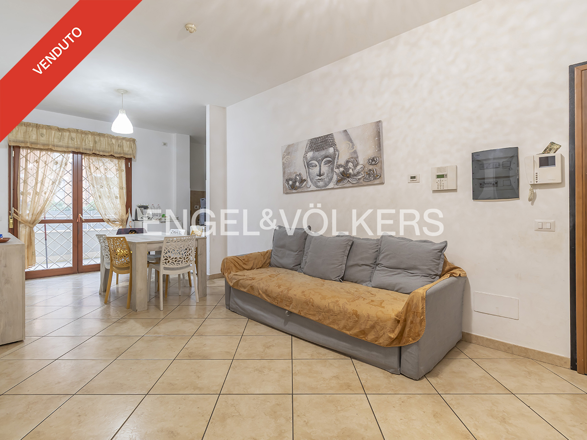 Apartment with garden 
in the Romanina area