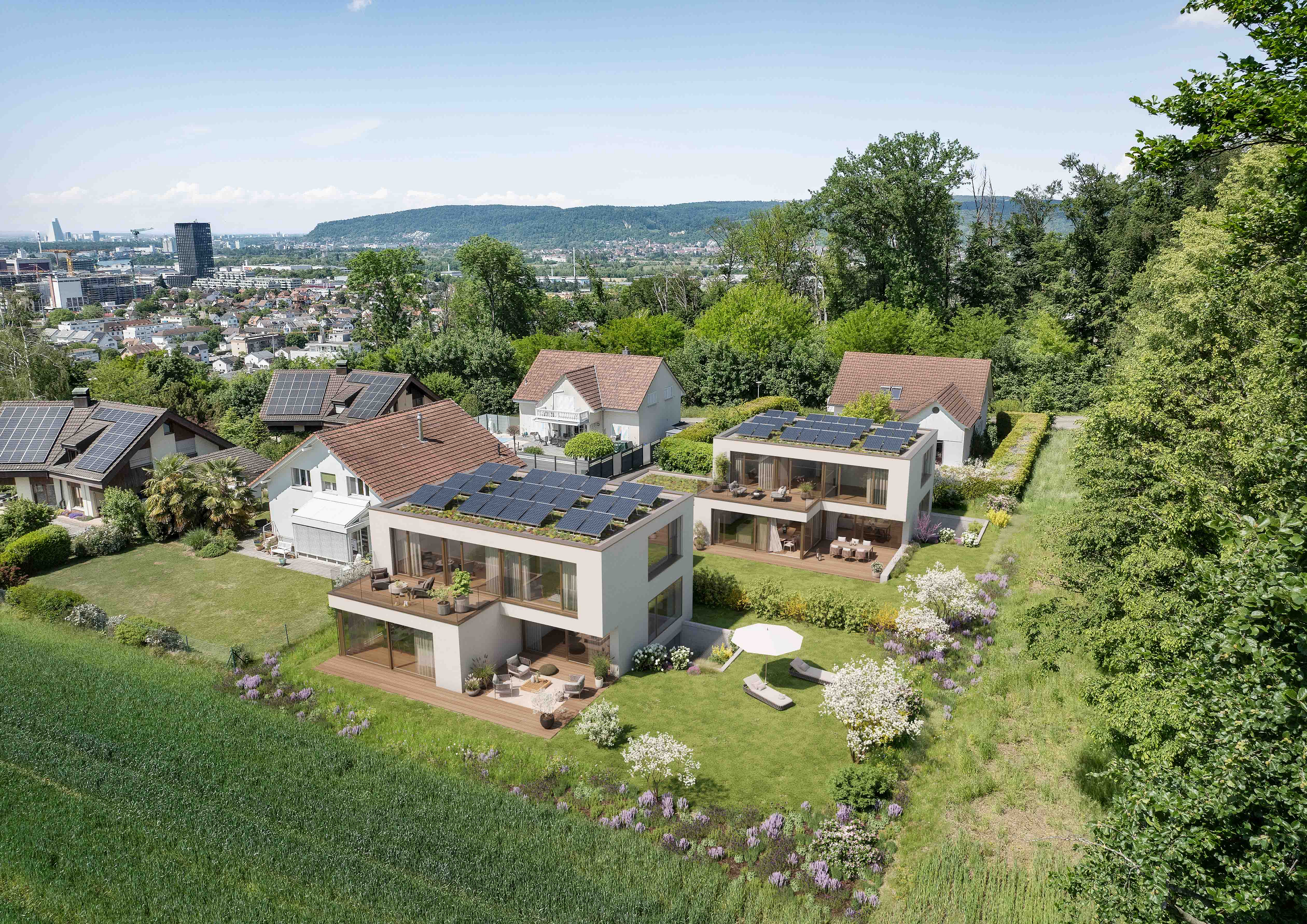 New development: Exclusive modern villas in an idyllic setting