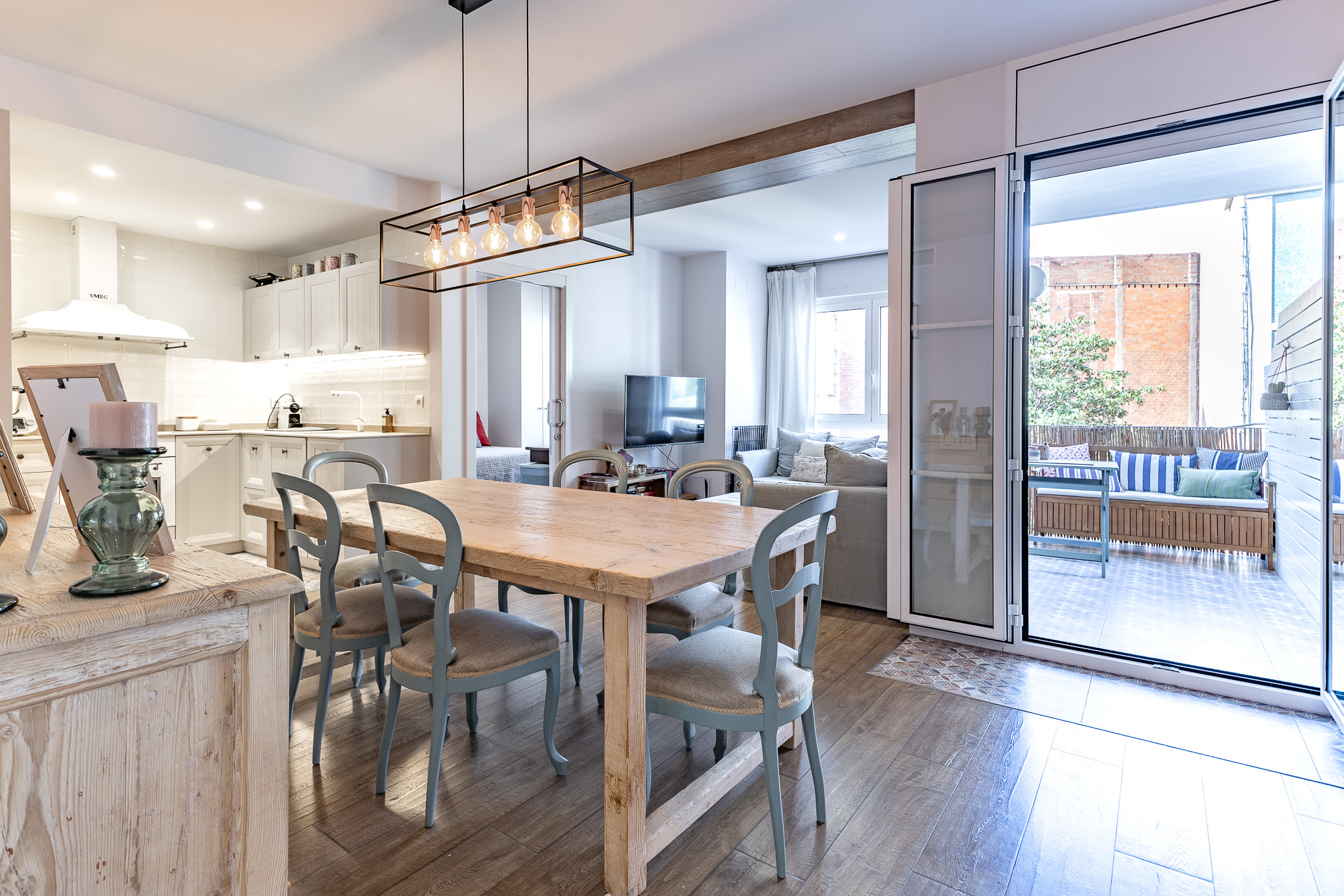 Precioso apartamento con terraza en Sarrià-Tres Torres