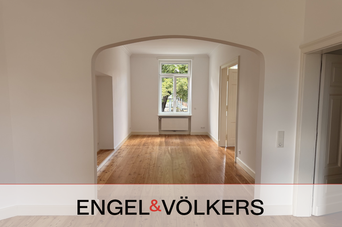 Exklusiv wohnen in Darmstadt: Stilvoll renovierte Altbauwohnung