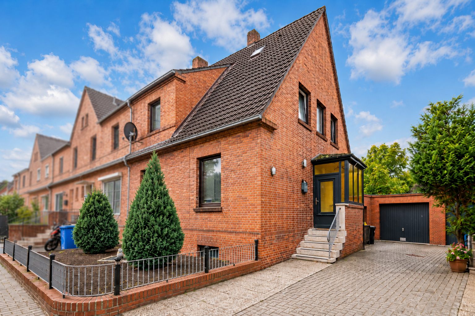 Gepflegtes Reihenendhaus mit Garage auf Eigentumsgrundstück!