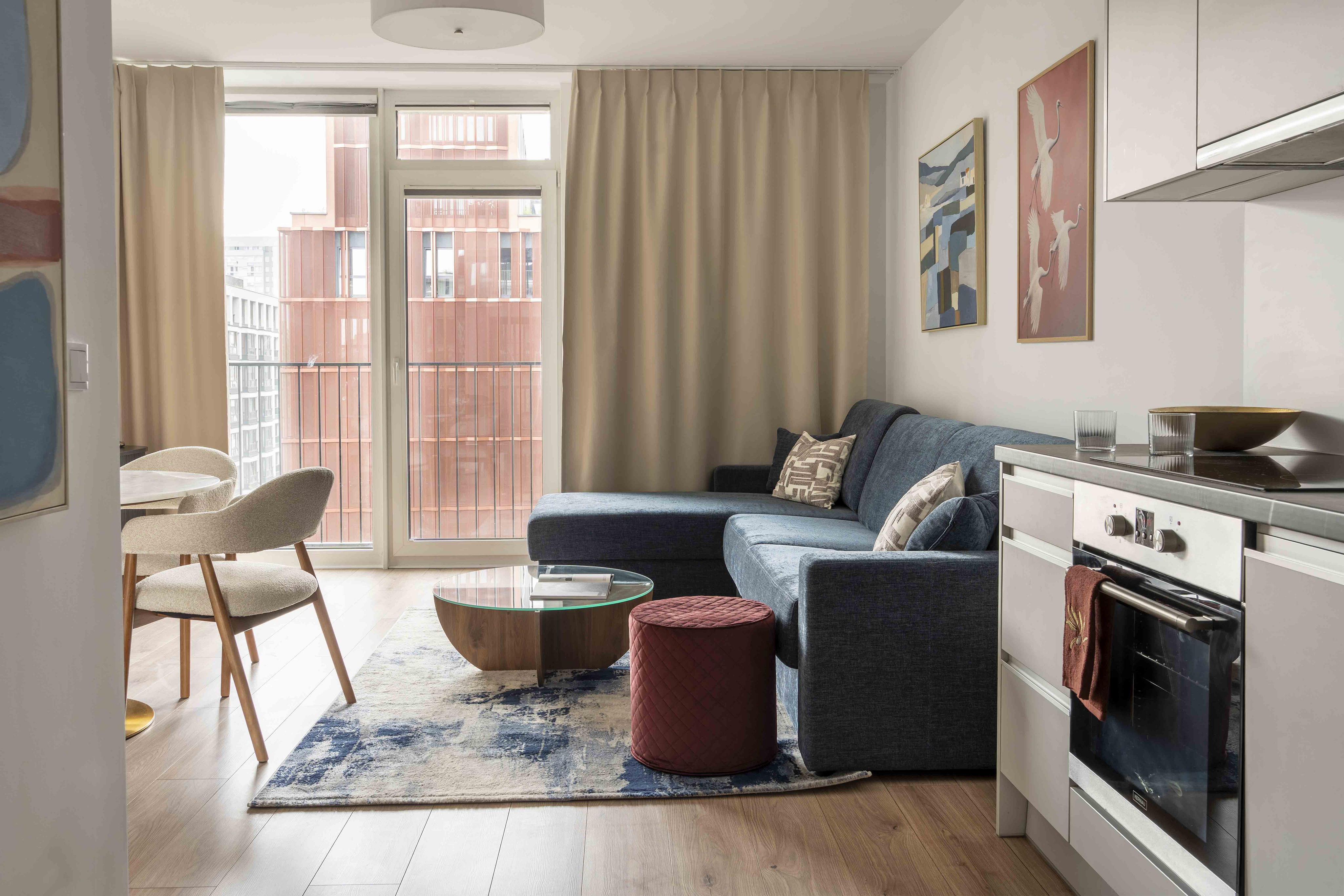 Studio in the Browary Warszawskie Complex – Warsaw, Wola