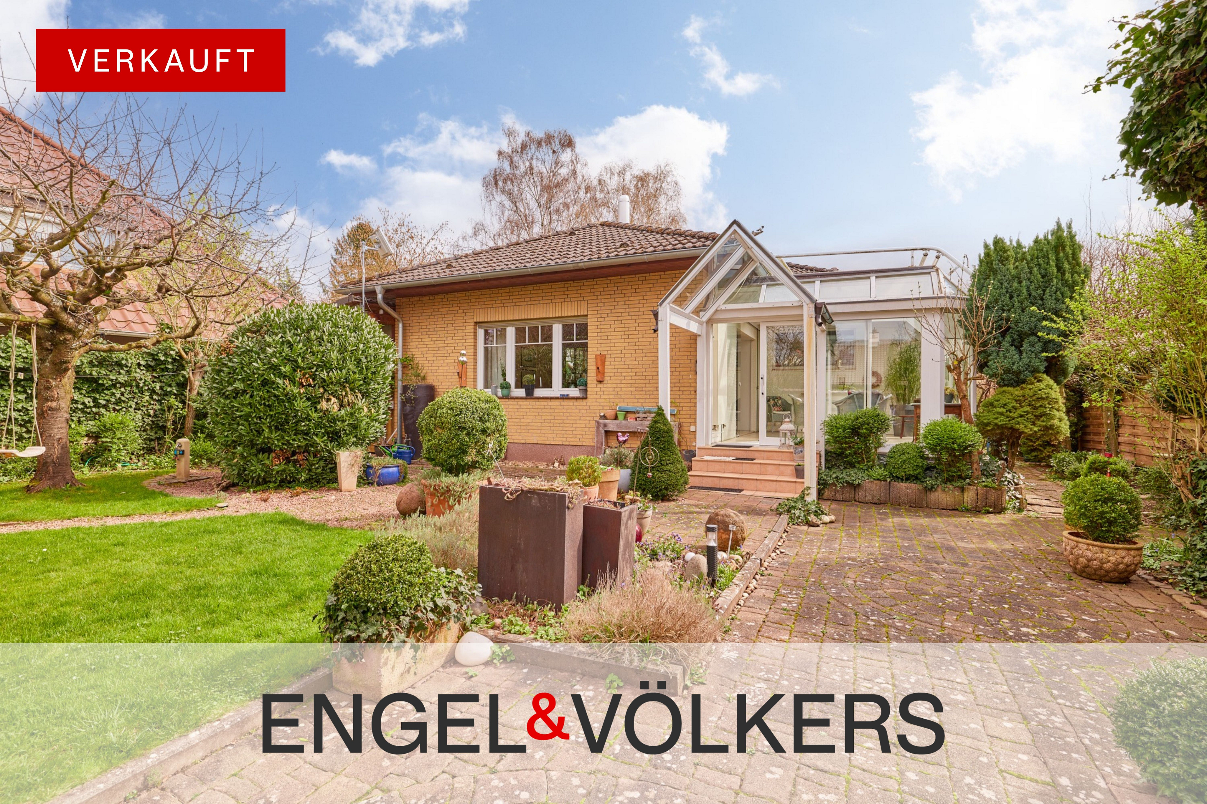 **VERKAUFT**Stilvoller Klinkerbungalow in Bestlage!