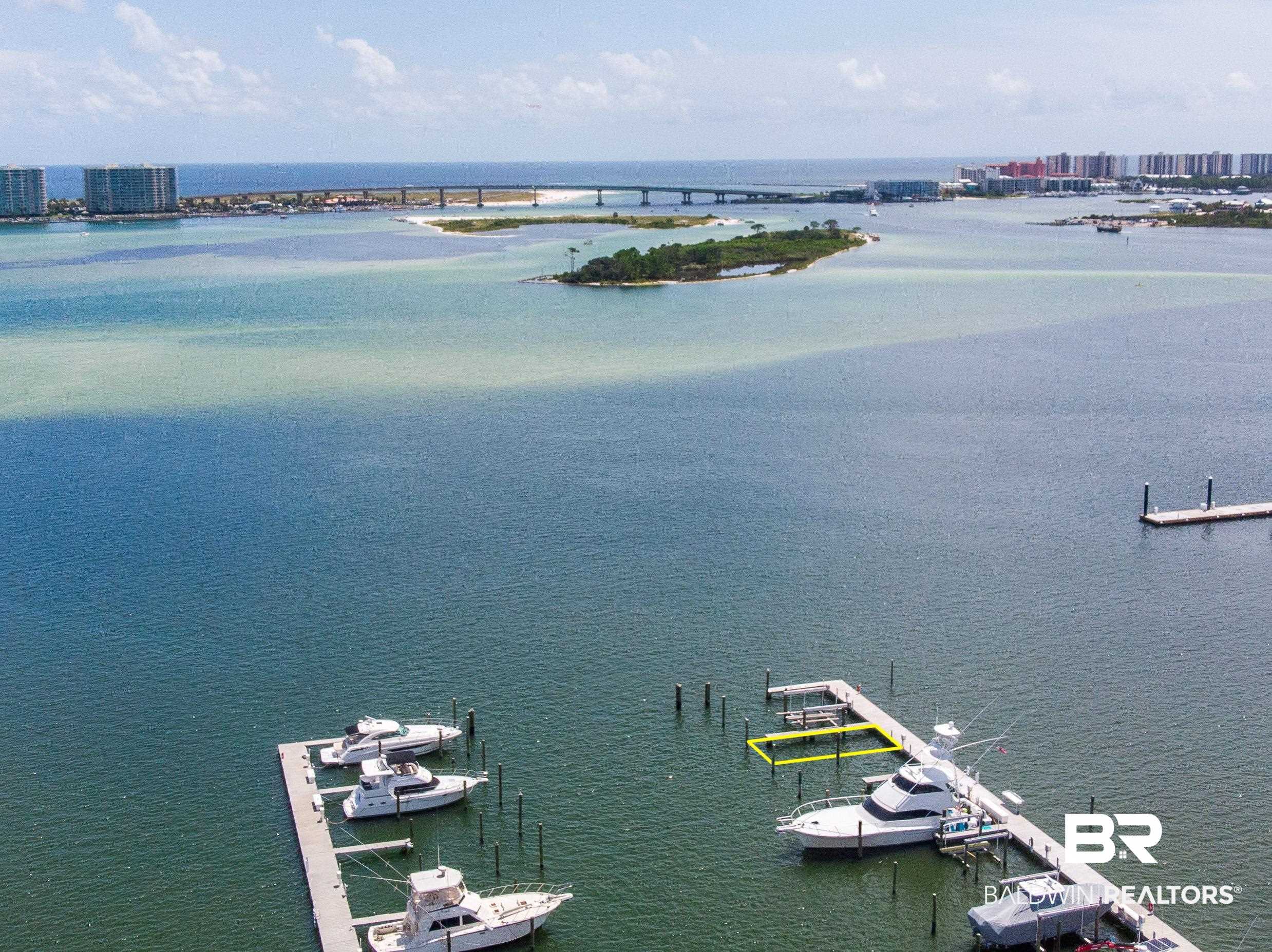 Prime 50' Boat Slip with Gulf Access & Views