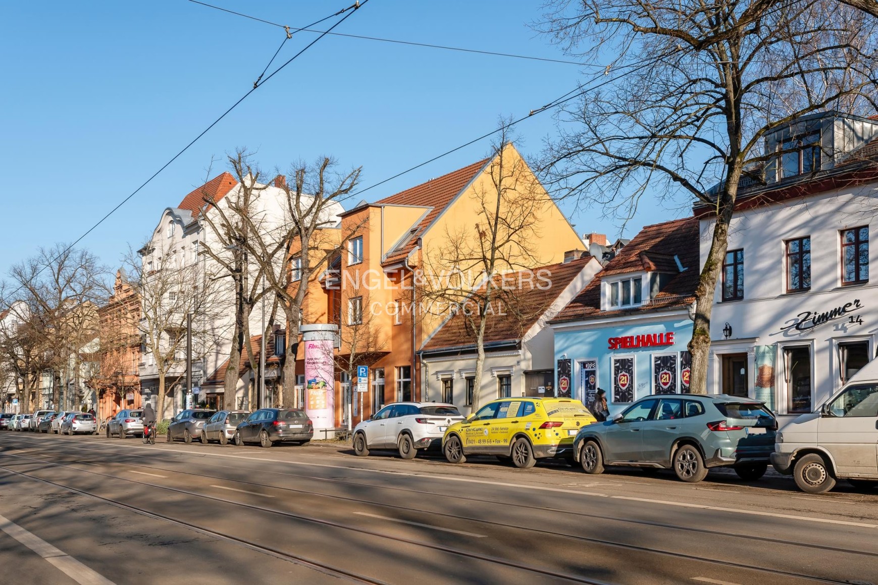 Residential and commercial building in Friedrichshagen