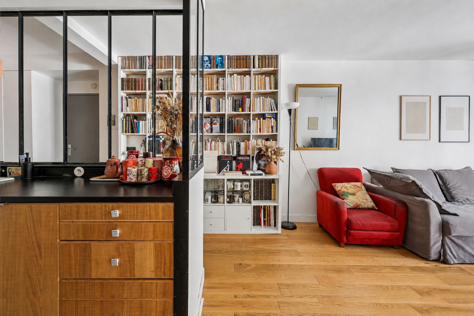 Paris 15. – Familienfreundliche 2-Zimmer-Wohnung, 66 m², mit Balkon – Convention