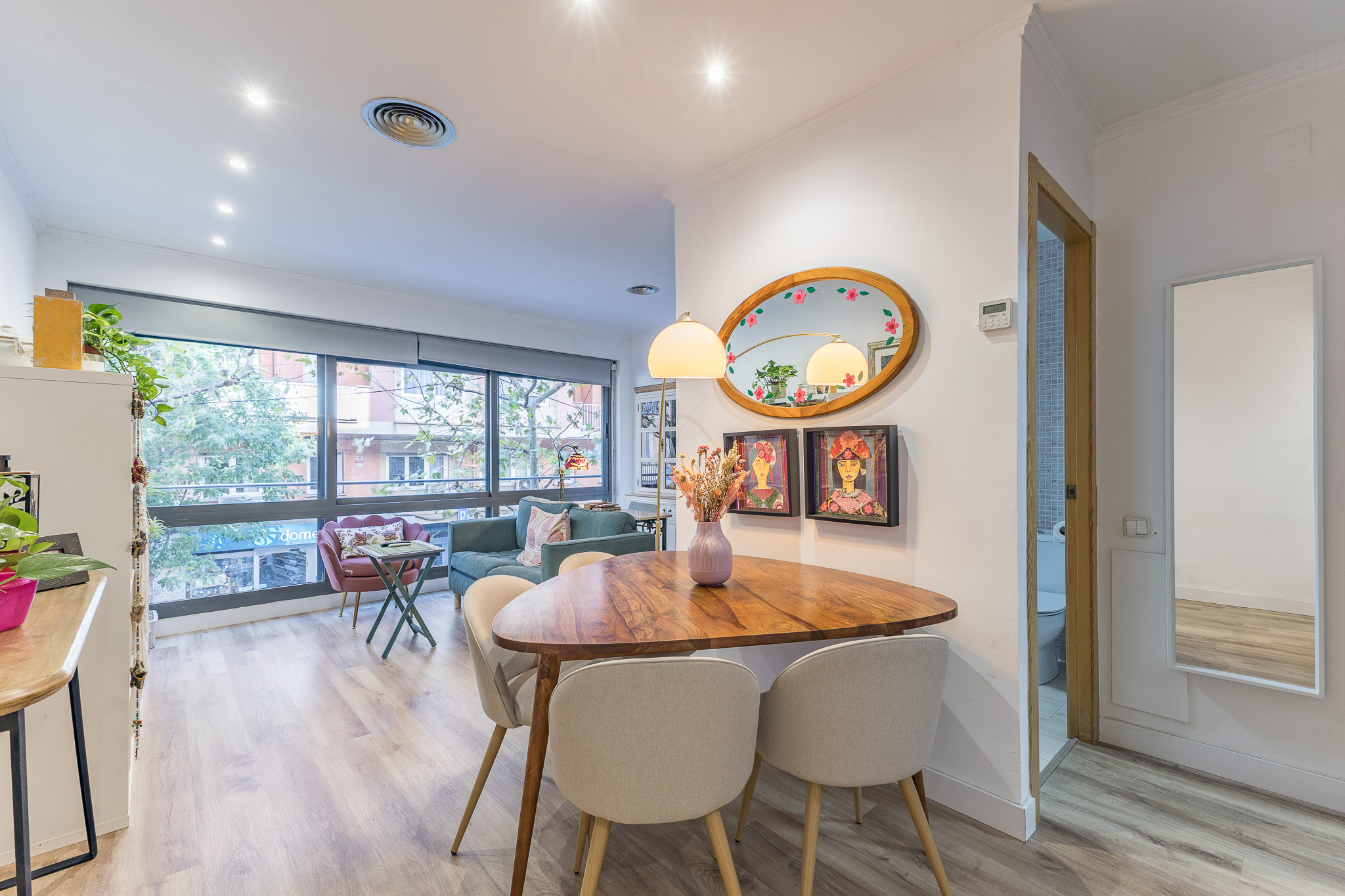 Cozy apartment with a spacious inner courtyard in Santa Eulàlia