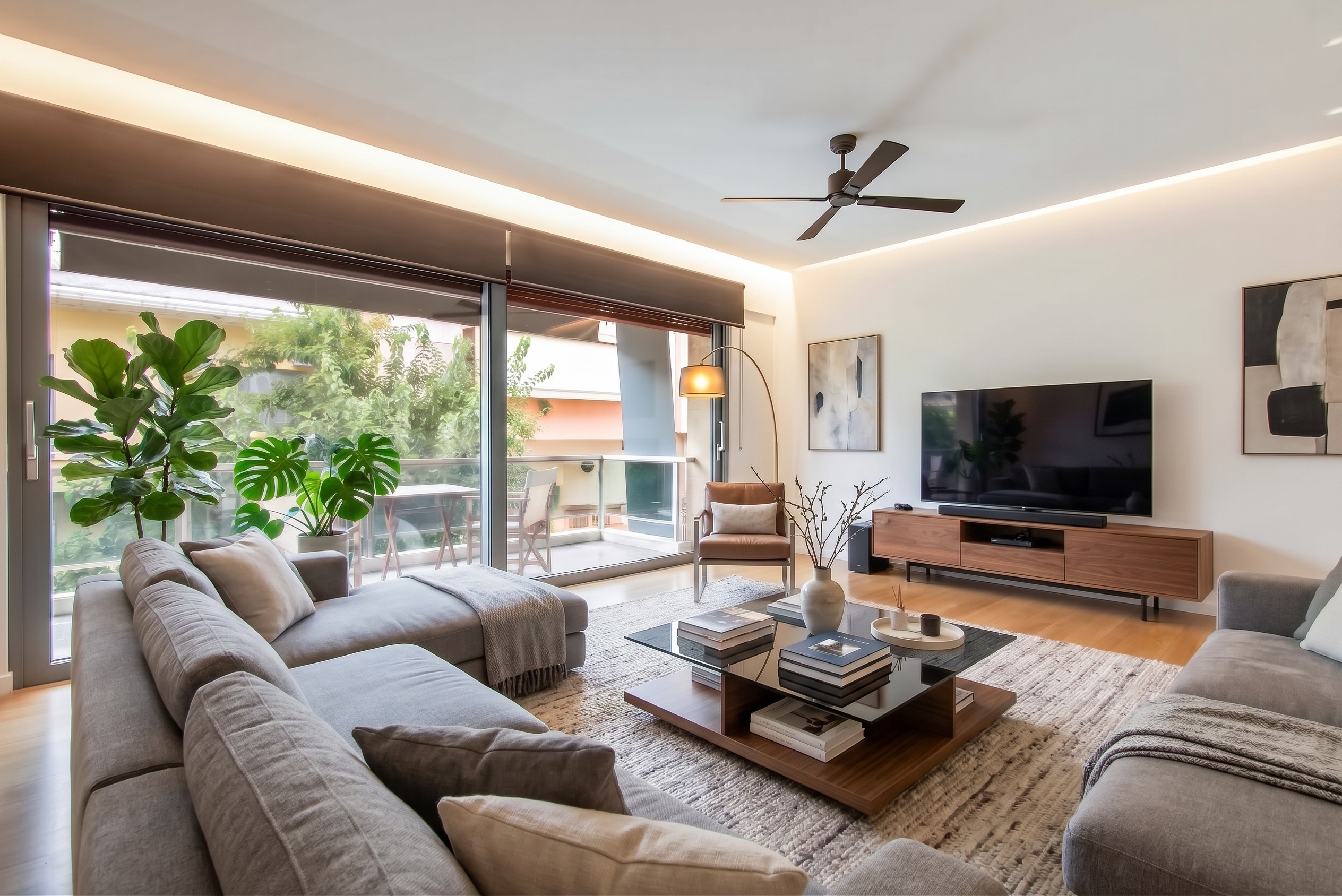 Premium stylishly renovated apartment steps from Dionysiou Areopagitou [AI-modified]