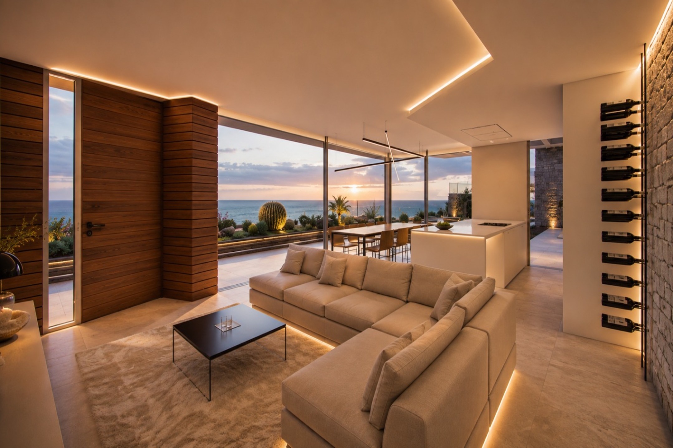 Exklusive Meeresblick-Penthouse in Mascarat