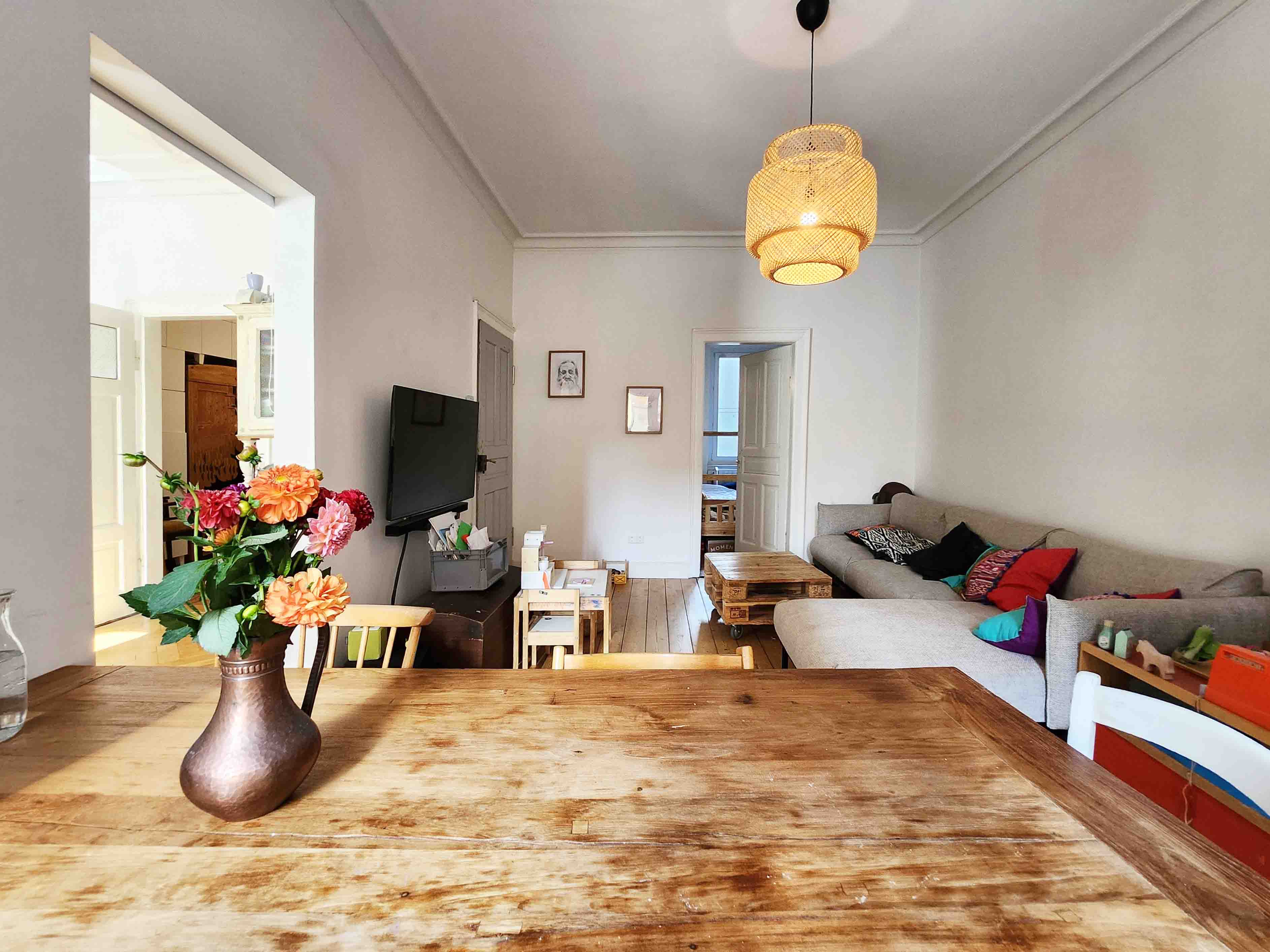 Denkmalgeschützte 3-Zimmer-Jugendstilwohnung in Toplage