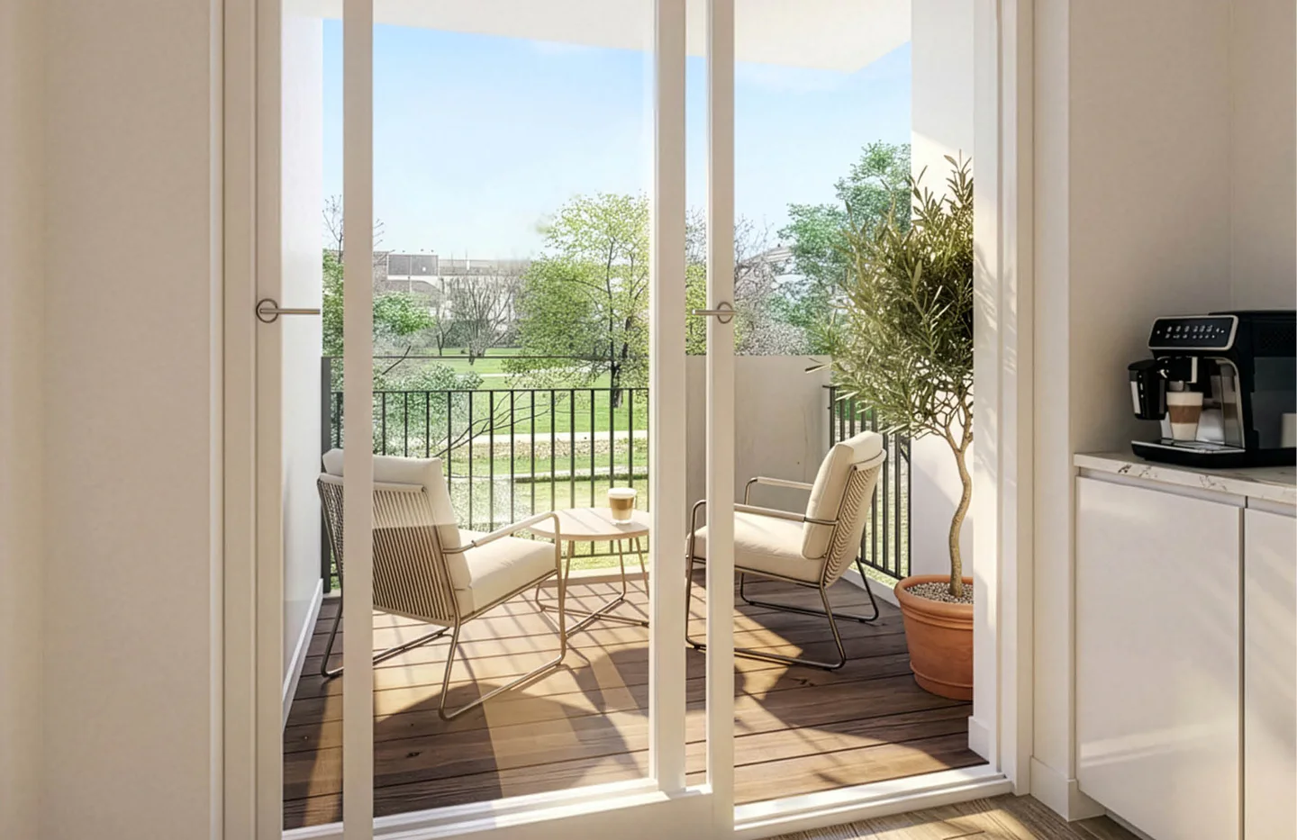 BLOSSOM – moderner, stadtnaher Neubau, 2-Zimmer-Wohnung mit Balkon - Foto 3