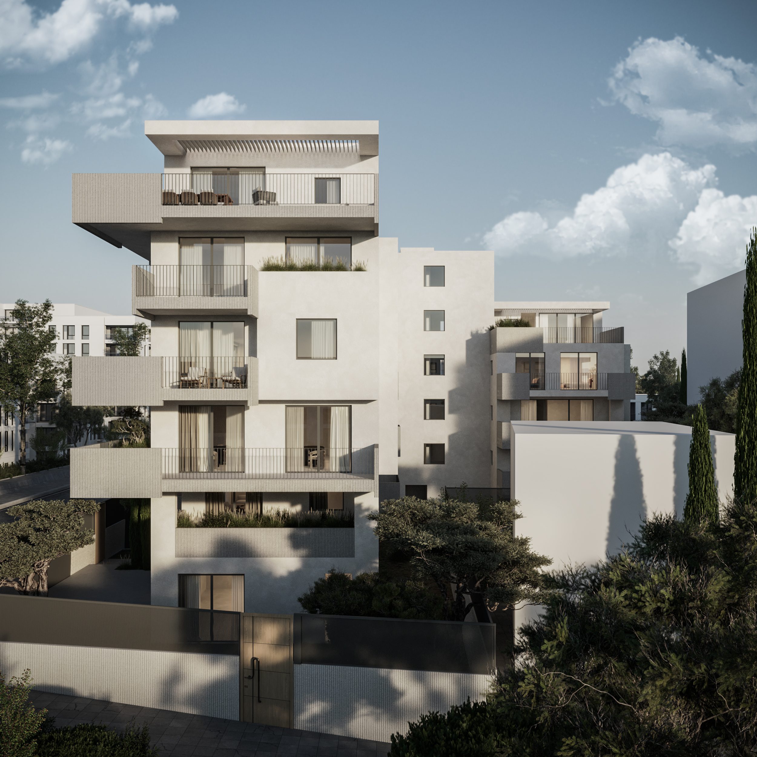 Contemporary first-floor apartment with unobstructed park & mountain views