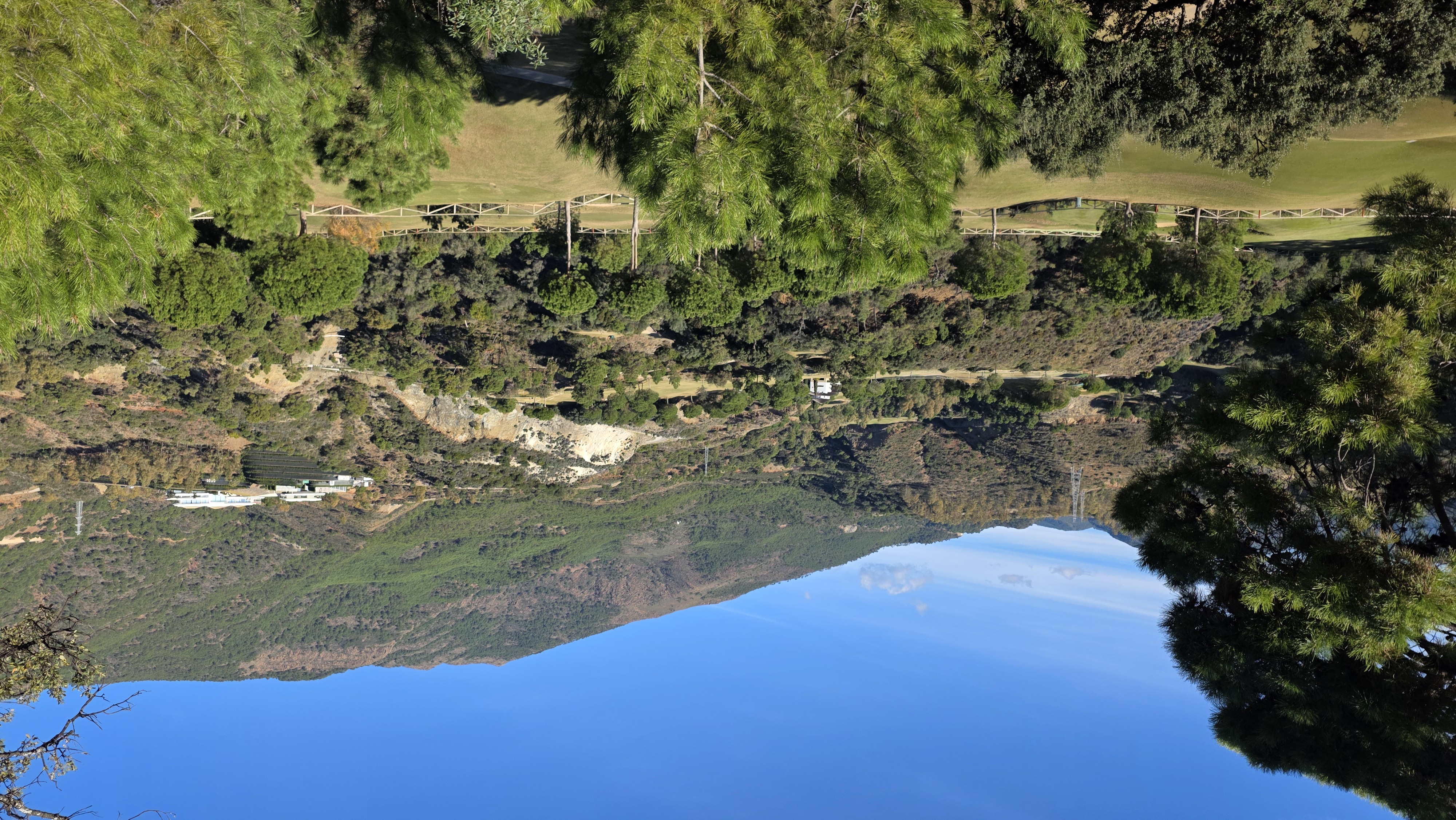 Front line Golf Plot with a project in La Zagaleta
