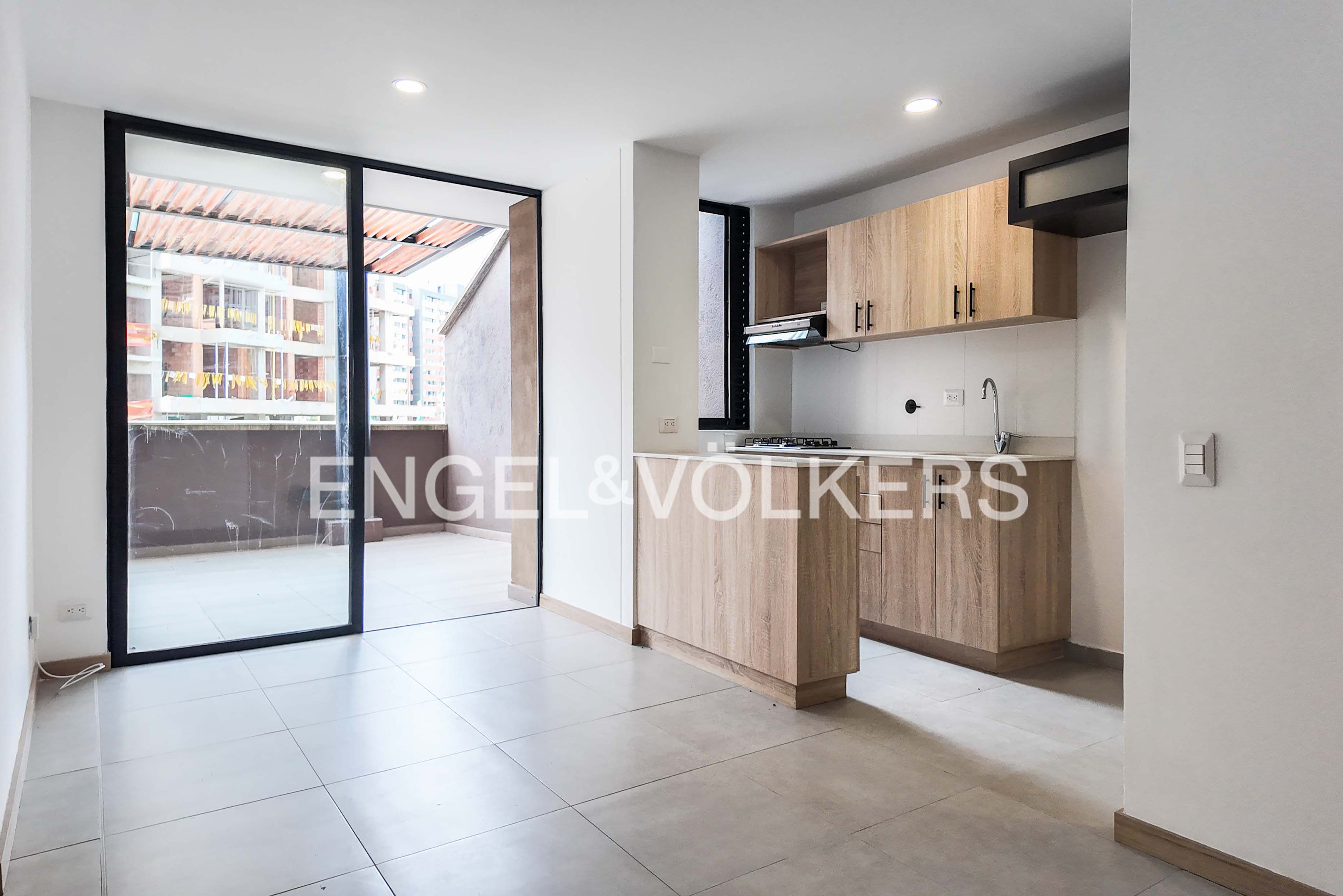 Apartamento con terraza para venta en Rionegro