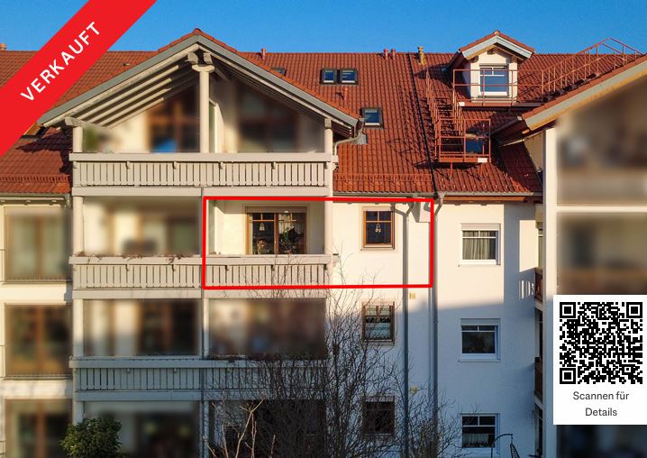 Neuer Preis - Gepflegte 3-Zimmer-Etagenwohnung mit sonnigem Balkon, Tiefgaragenstellplatz und Aufzug