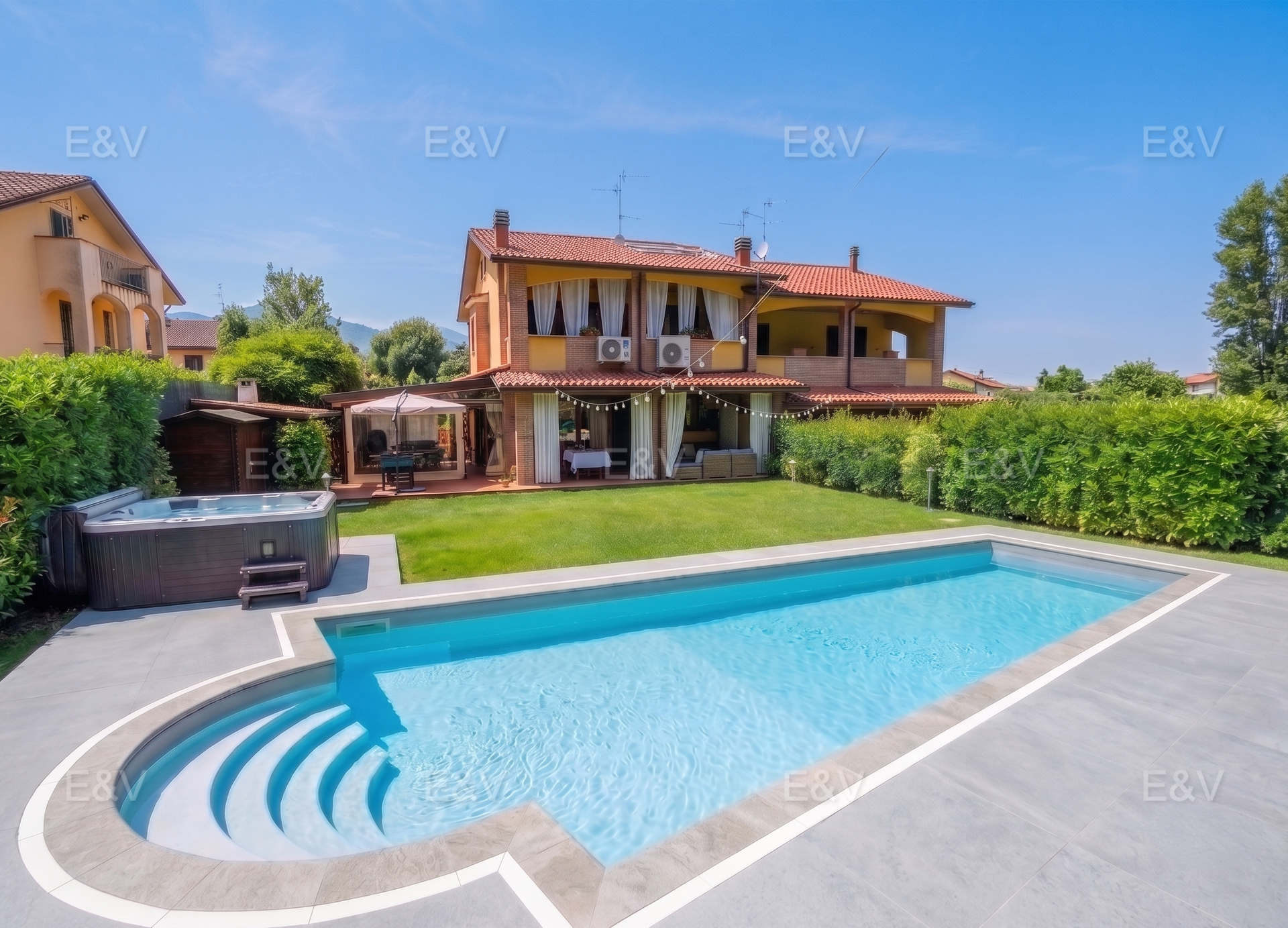 Modern A2-Class Villa on the outskirts of the historic center