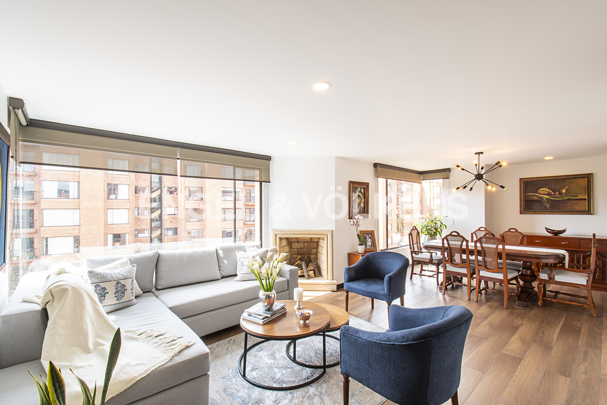Apartamento iluminado y con vista para venta en Recodo del Country