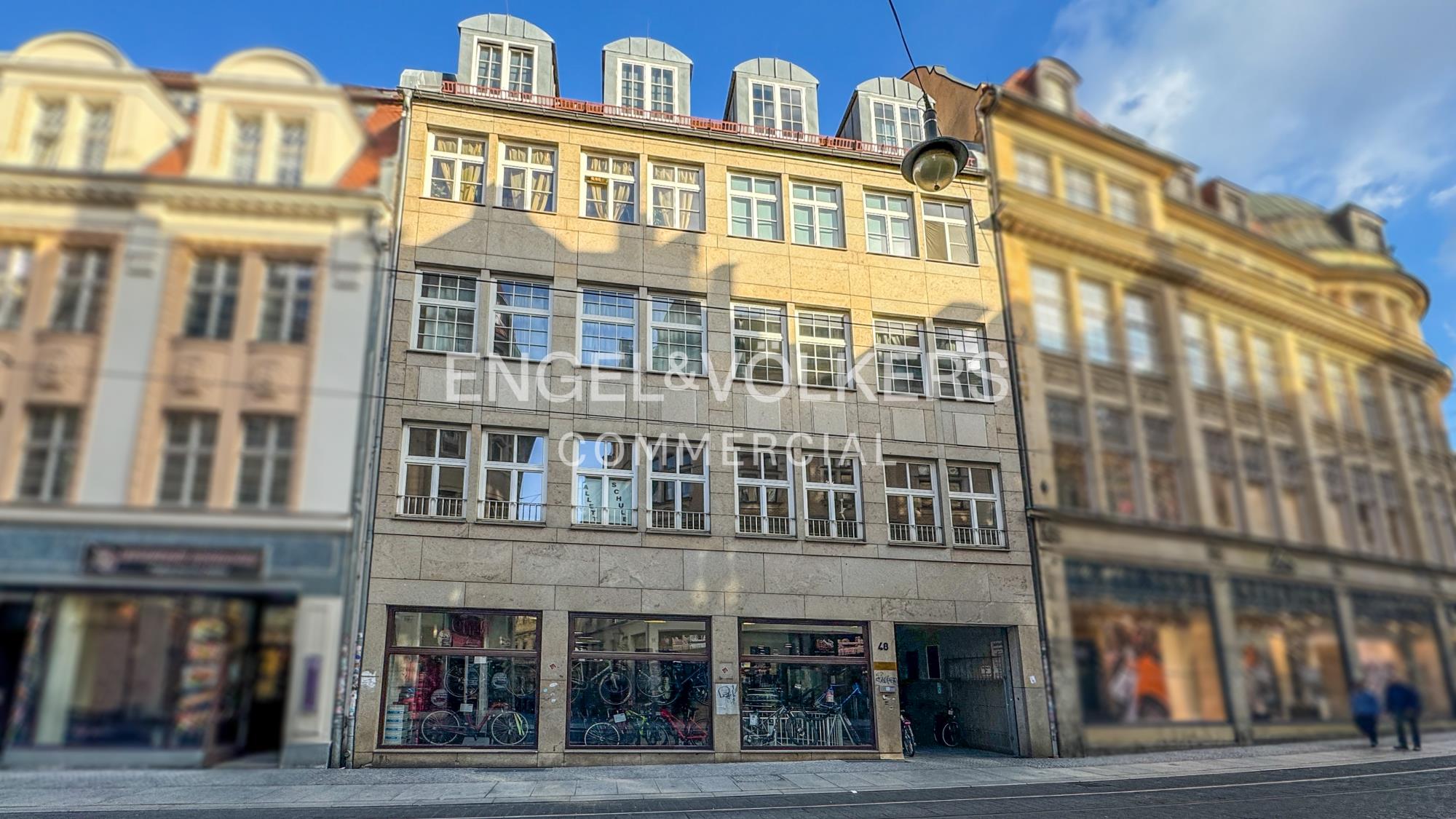 Vermietetes Wohn- und Geschäftshaus im Hallenser Altstadtkern