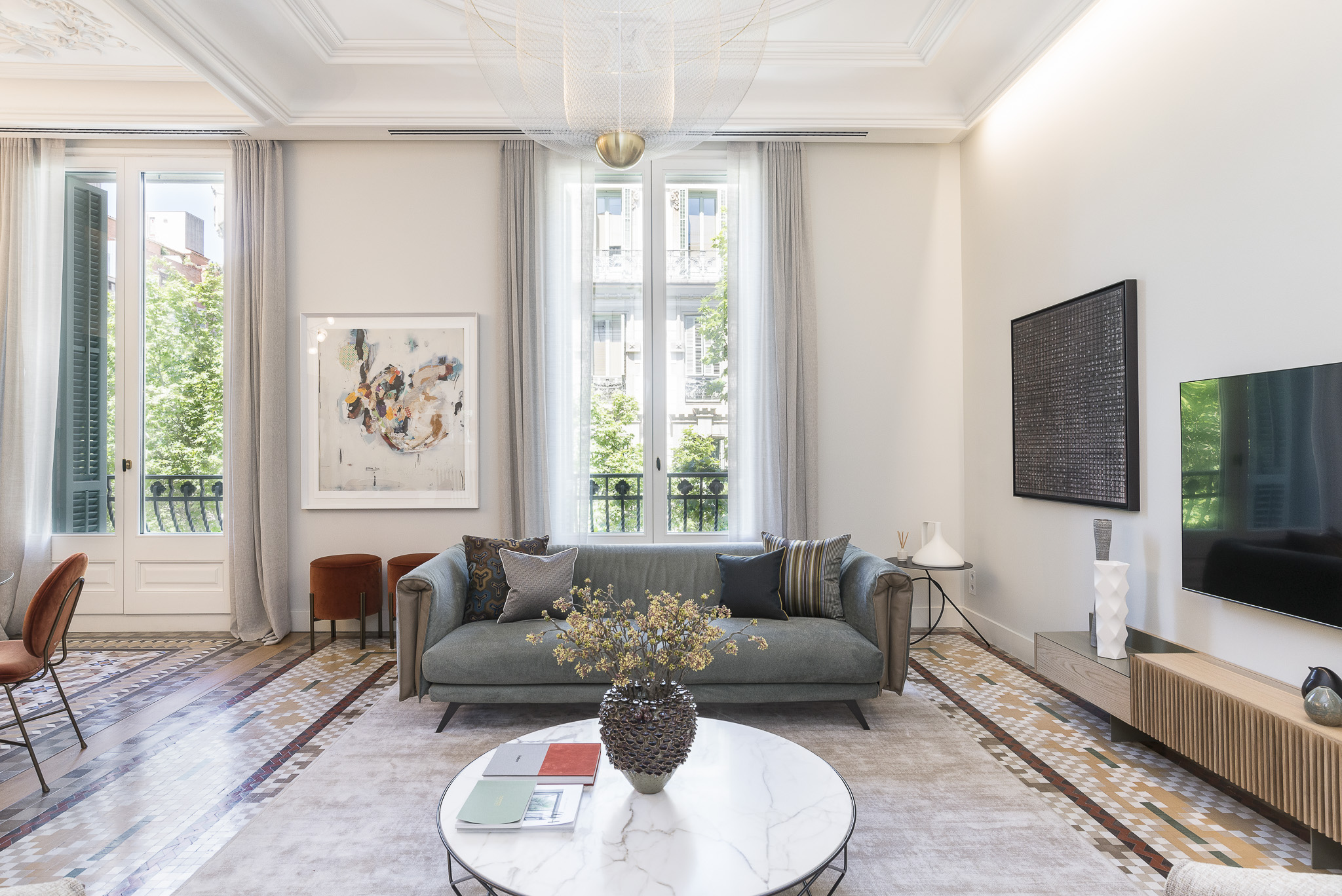 Rental of luxury apartments in Casa Burés