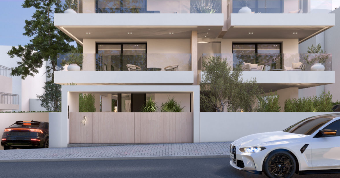Elegant 3rd floor apartment in Alimos