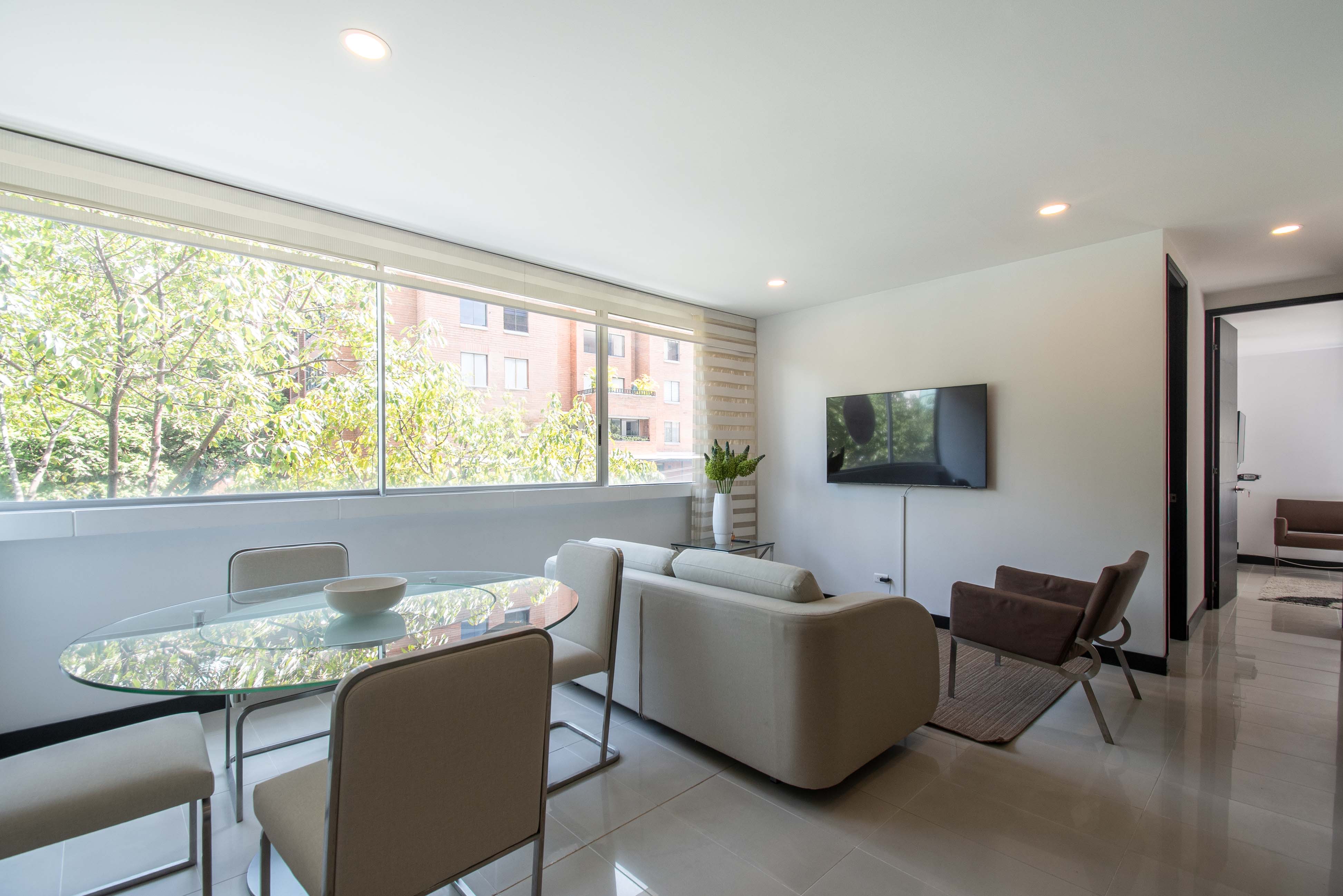 Apartamento amoblado para arriendo en Alejandría, El Poblado